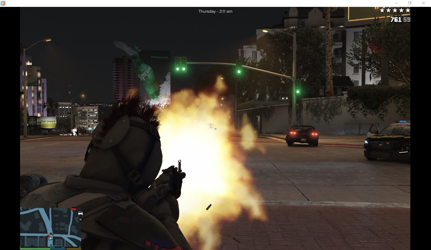 extreme muzzle flash for assault rifle gta5 mods com