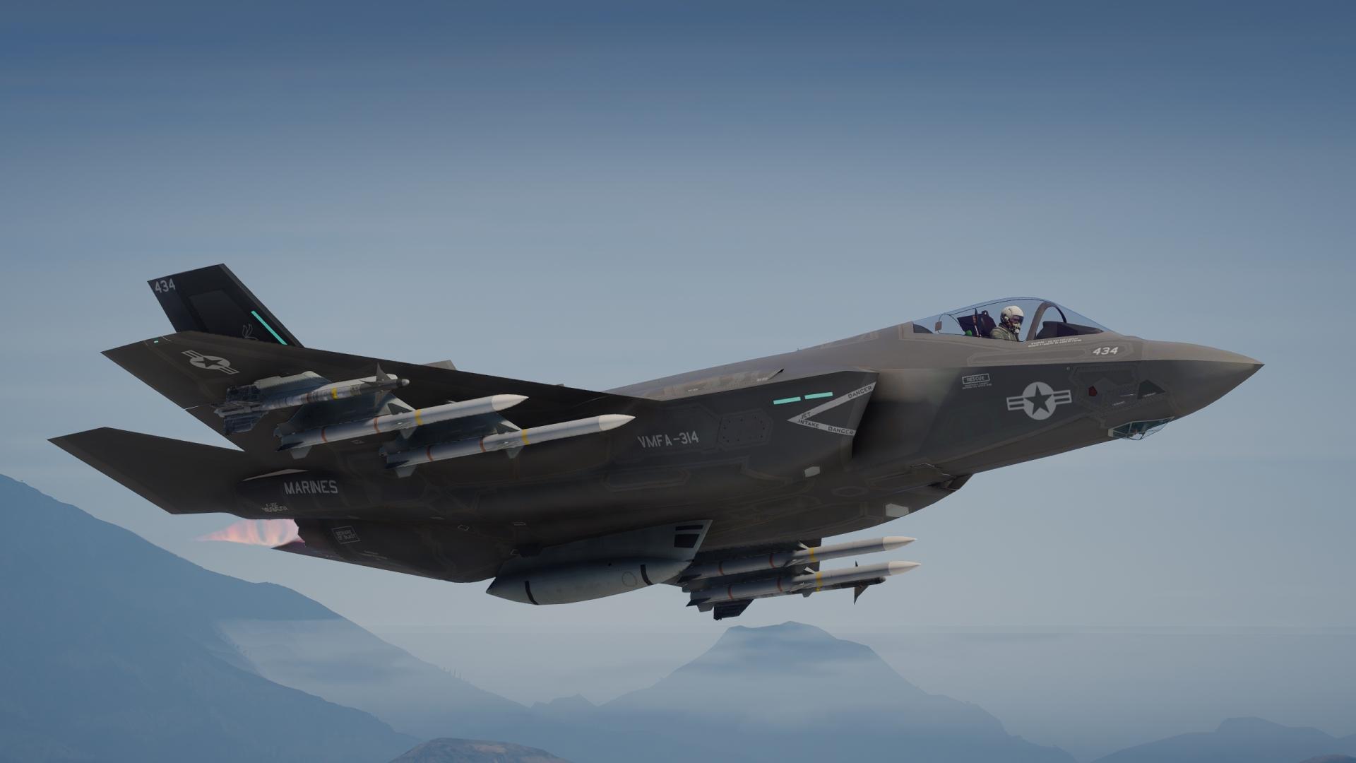 F 35c Lightning Ii Add On Gta5