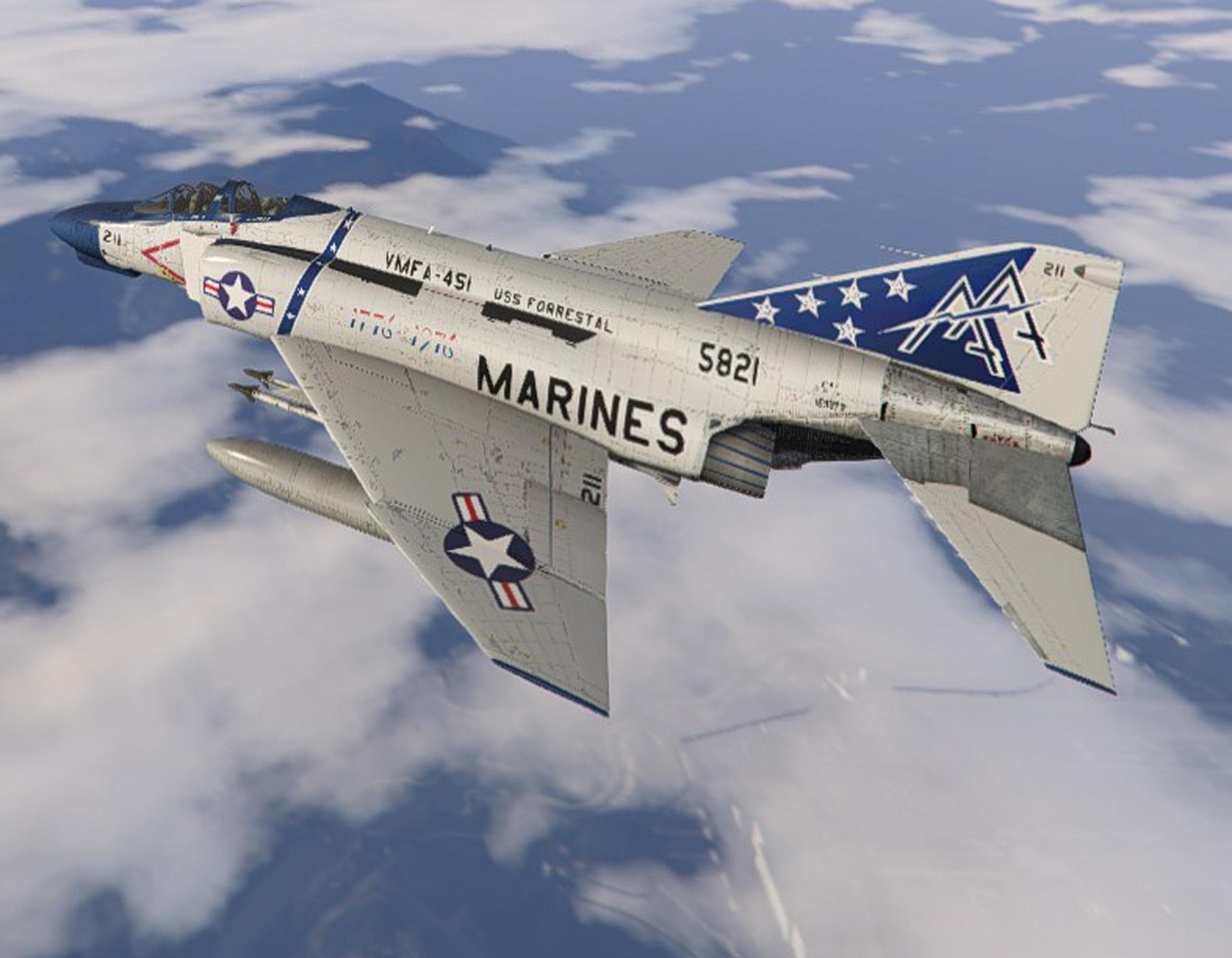 F-4J Phantom VMFA 451 - GTA5-Mods.com