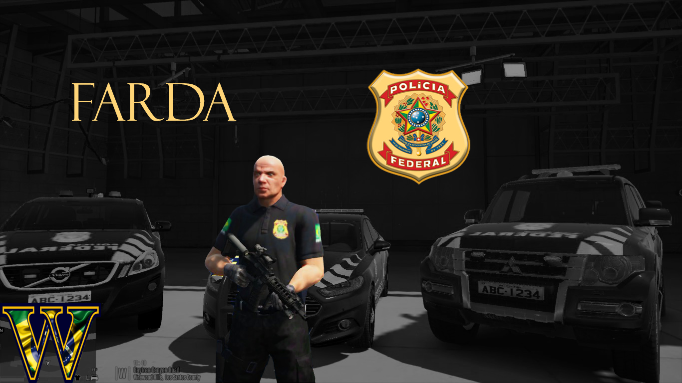 Viatura Polícia Federal Brasileira PF Mitsubishi Pajero Full - Brazilian  Federal Police (FBI) - GTA5-Mods.com