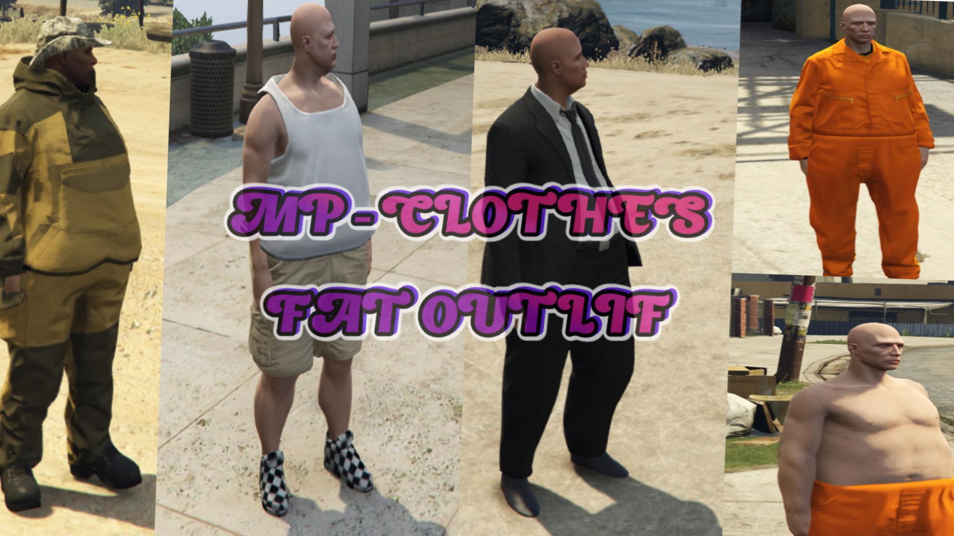 Fat Outfit Pack Mp Male Sp Fivem Gta Mods Sexiezpicz Web Porn