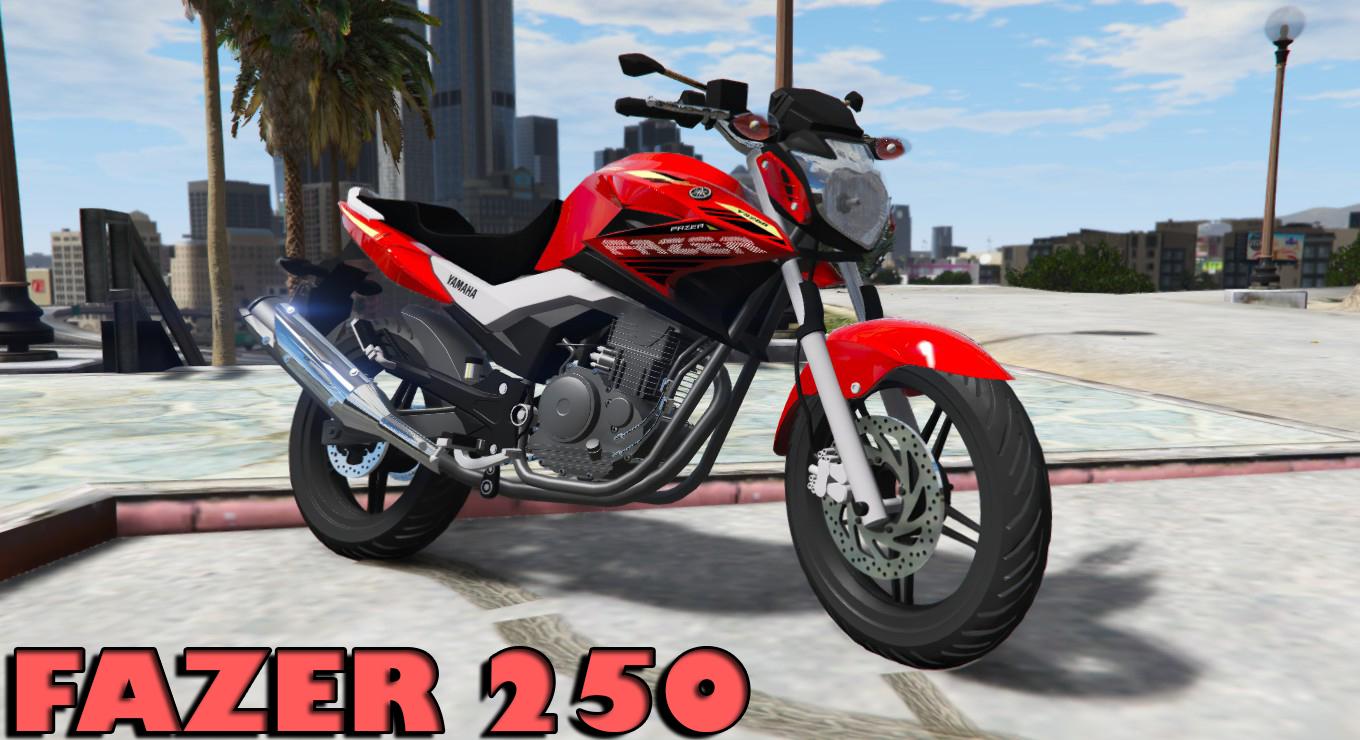 GTA 5 Mods - 06 Motos Muito Conhecidas no BRASIL! XRE 300 & FAZER 250 (GTA V  PC MOD) 