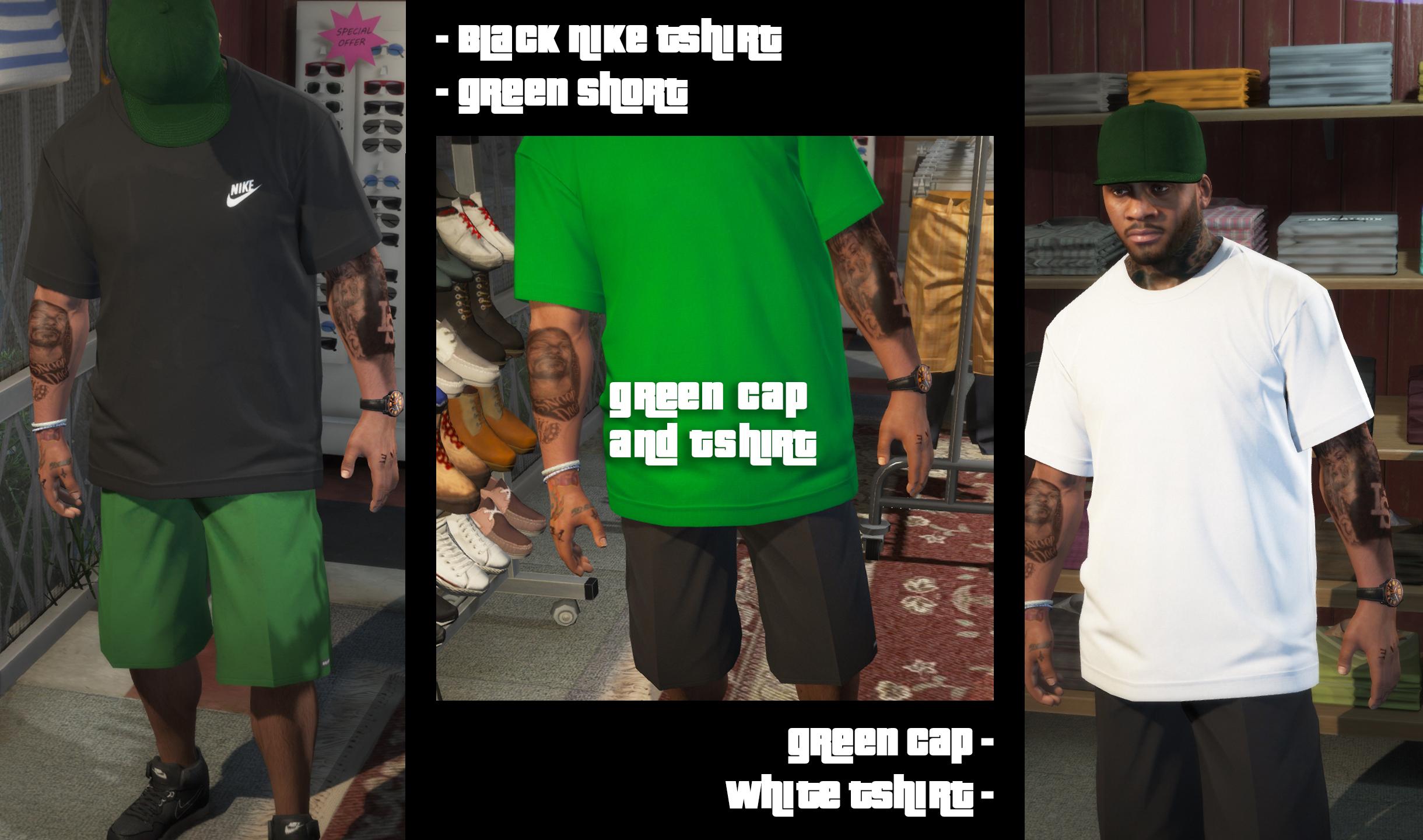 Fdf Style For Franklin Outfits Tattoos Gta Mods Com