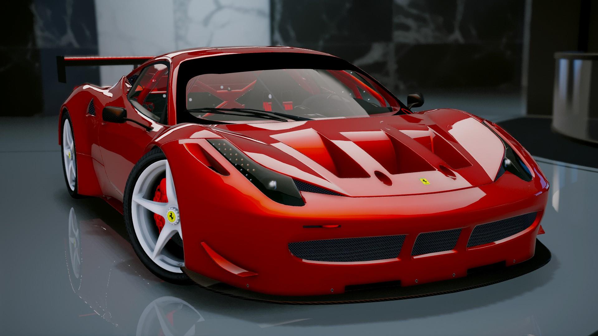 gtr2 ferrari 458 mod