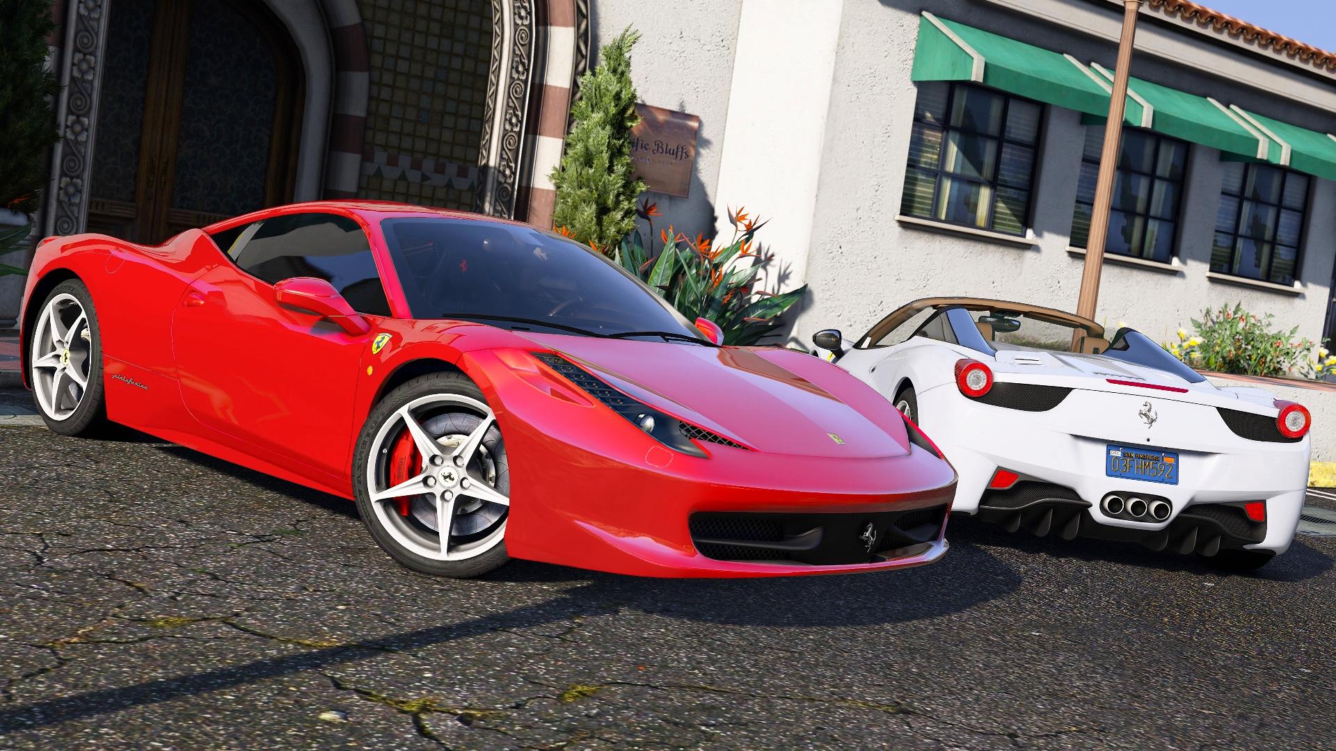 Ferrari 458 Italia & Spider (2in1) [Add-On / Replace | Tuning | Livery ...