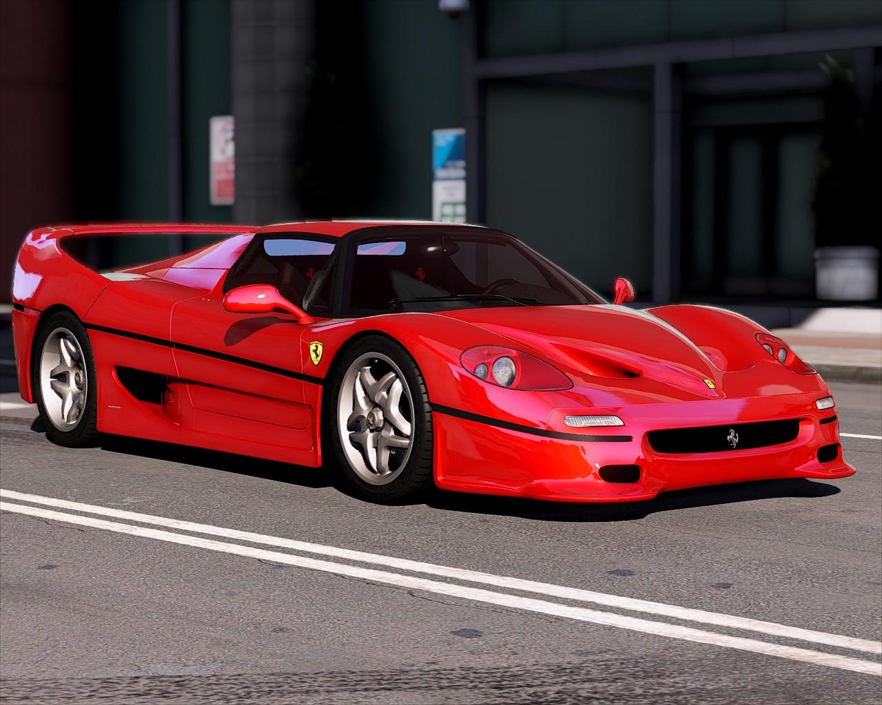 1995 Ferrari F50 [Add-On | Extras | Template] - GTA5-Mods.com