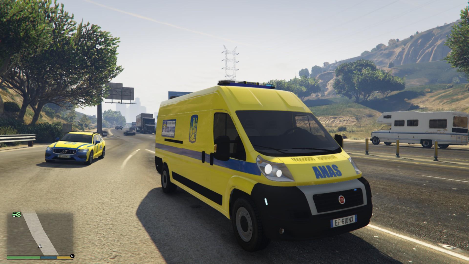 Fiat Ducato ANAS Paintjob - GTA5-Mods.com