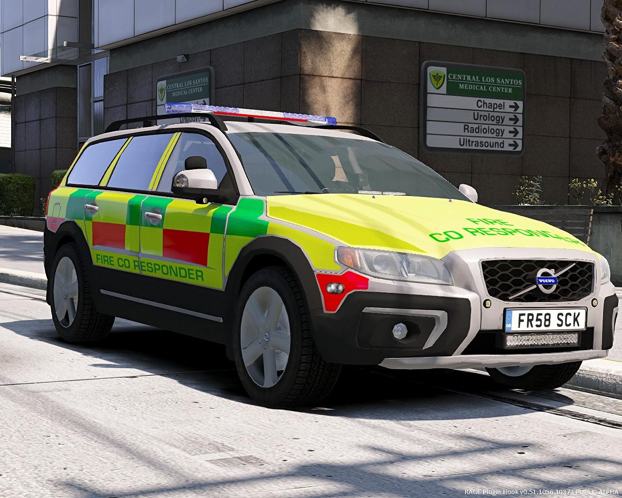 Volvo xc70 Police