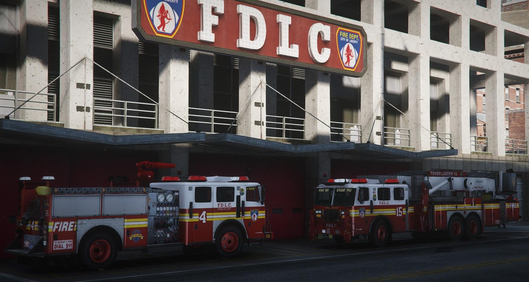 Fire Dept of Liberty City Vehicle Texture Overhaul Pack - GTA5-Mods.com