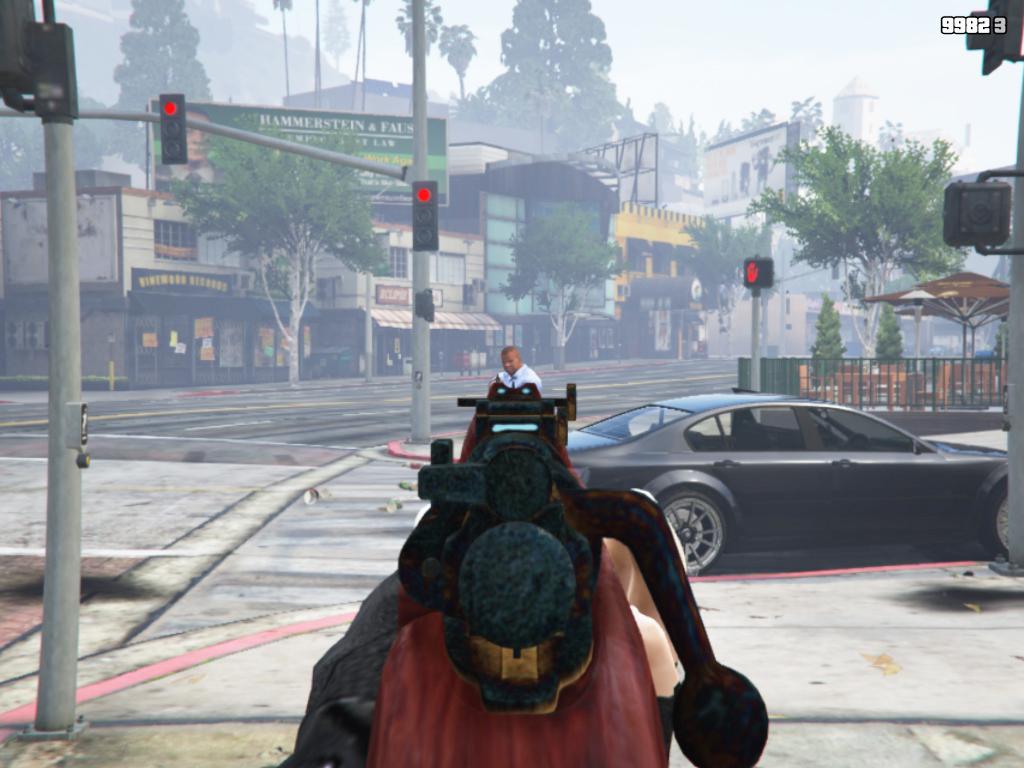 Grand Theft Auto V first person stunts