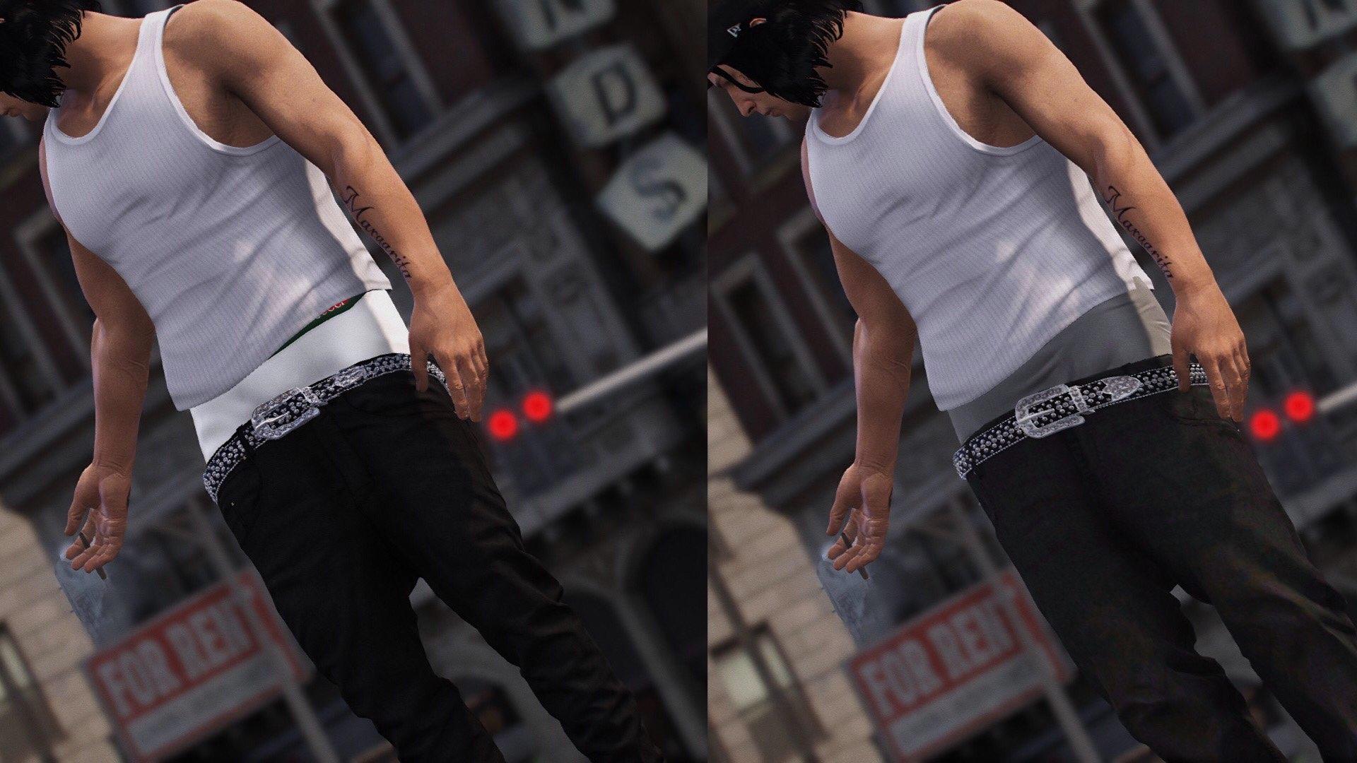  FiveM SP B B Simon Belt For MP Male GTA5 Mods