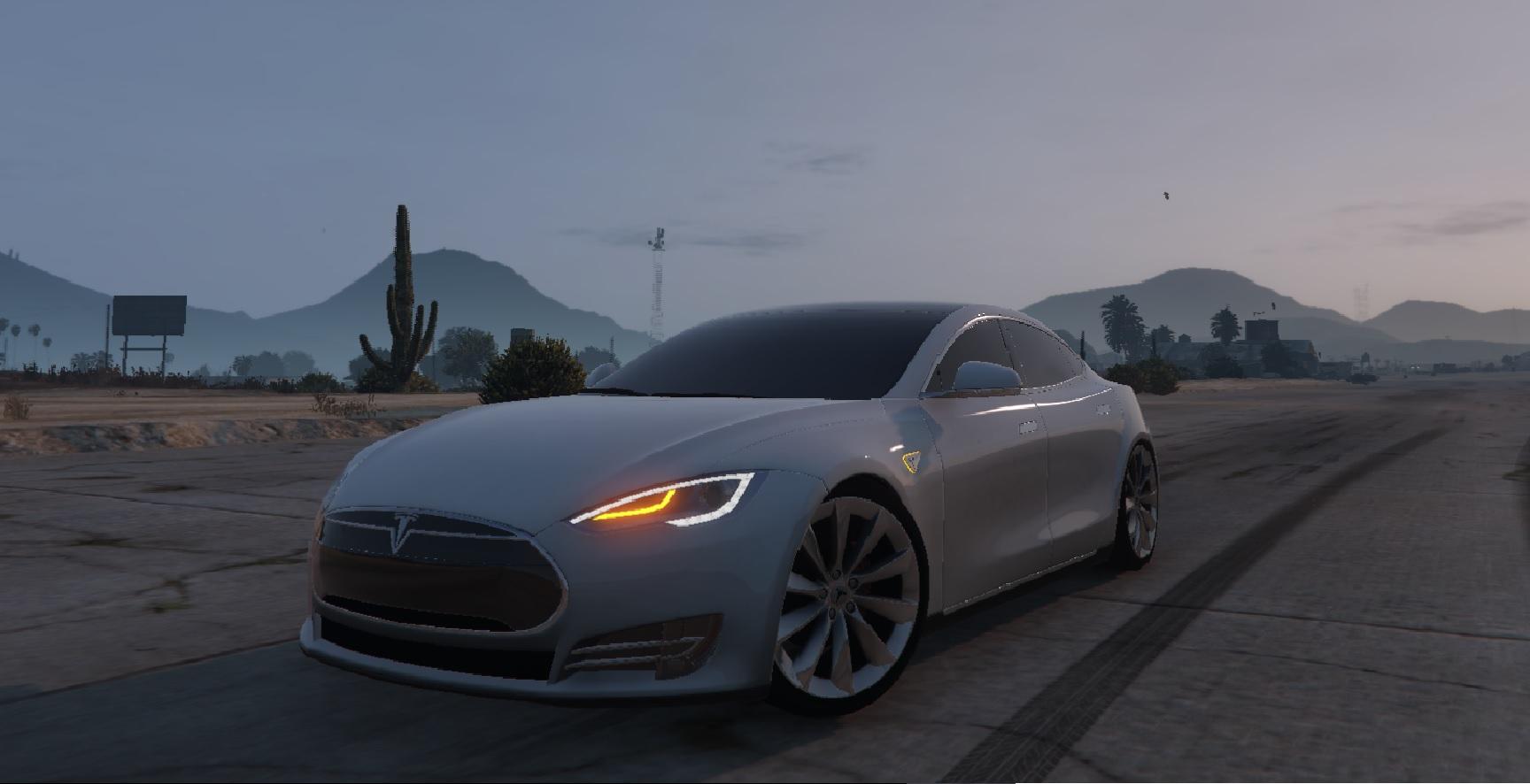 Tesla model s для gta 5 фото 50