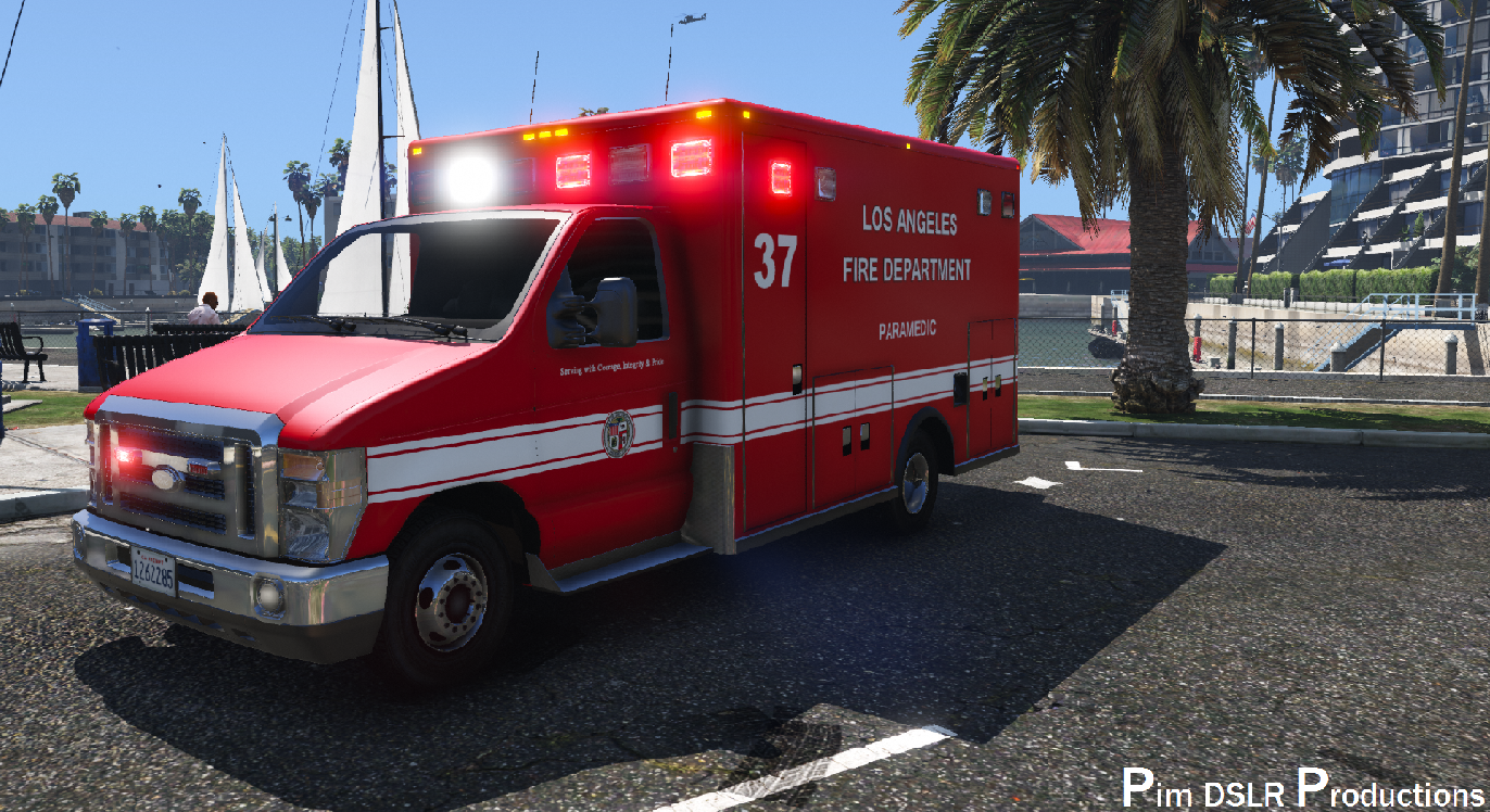 Ambulance gta 5 замена