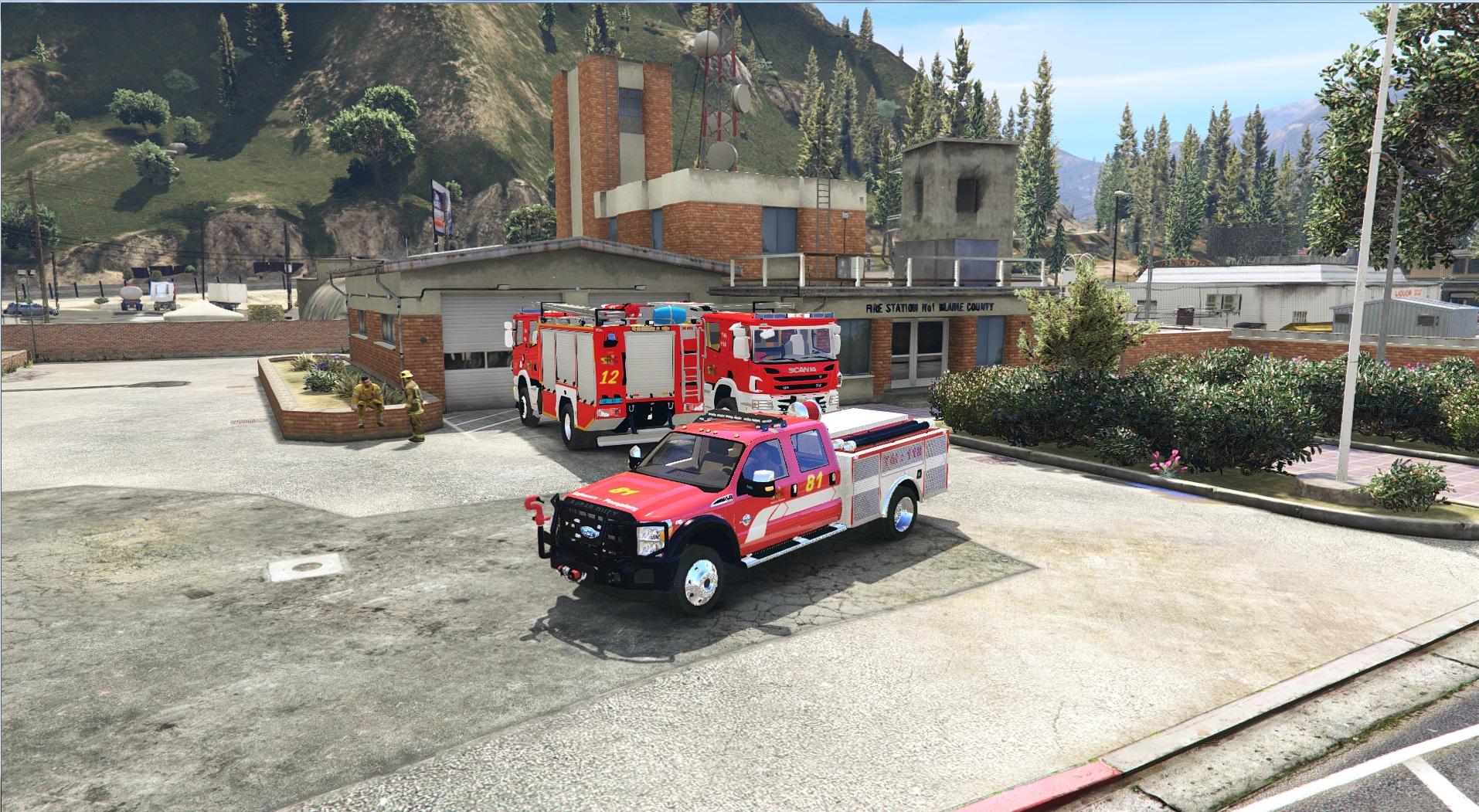 Ford F350 Swiss - Firetruck GE SIS - GTA5-Mods.com