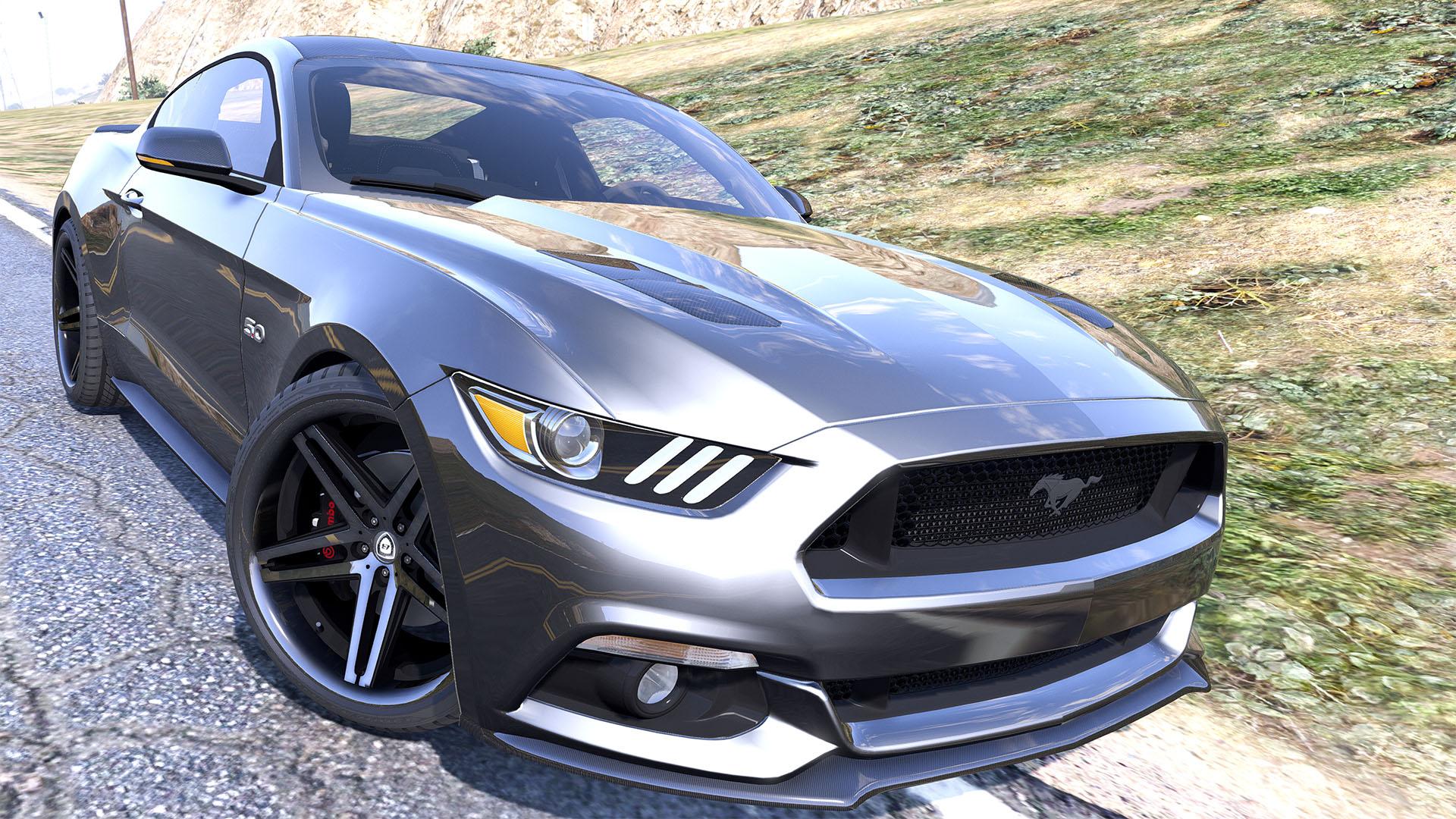 Gta 5 ford mustang replace фото 91