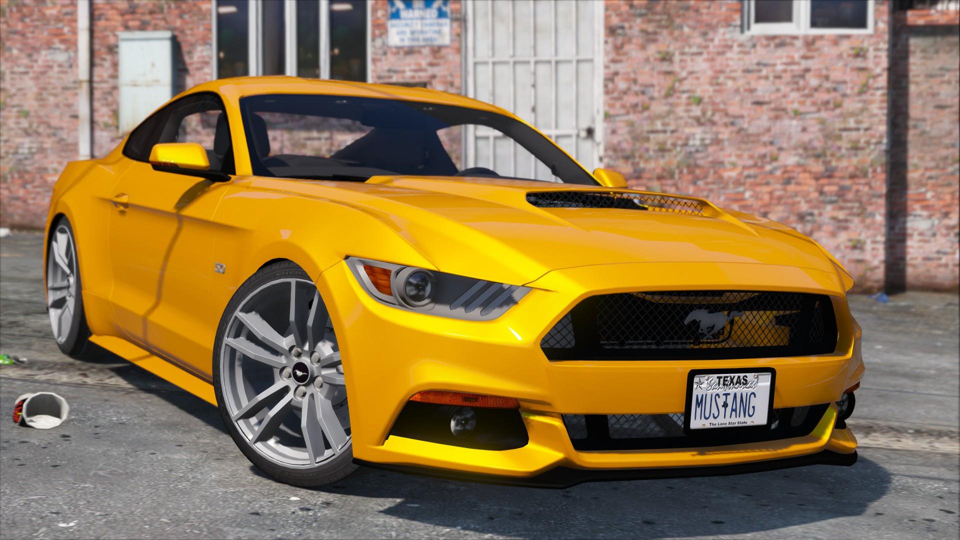 2015 Ford Mustang GT GTA5 Mods