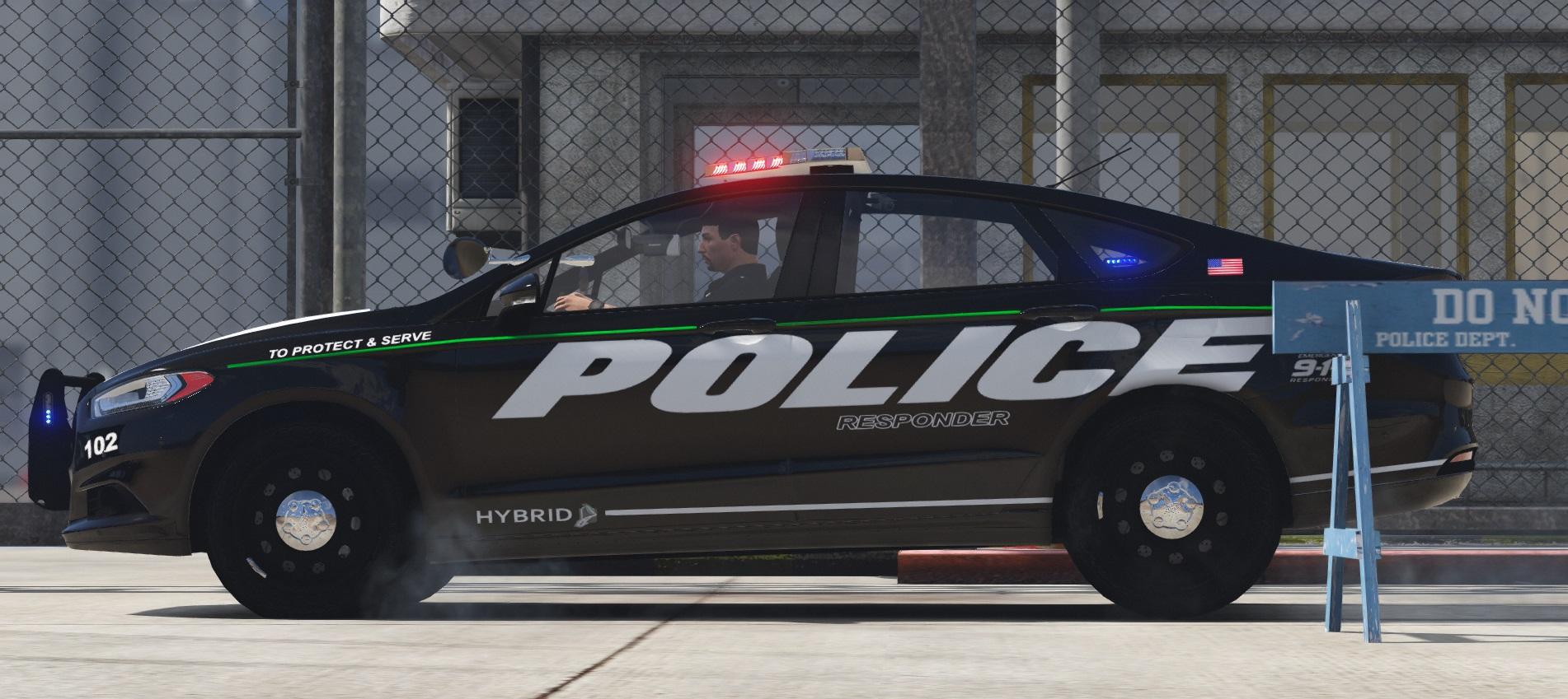 Ford Police Responder Hybrid [Replace | ELS] - GTA5-Mods.com