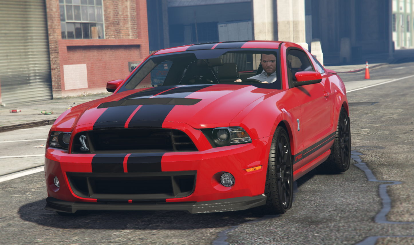 Gta 5 ford mustang replace фото 45