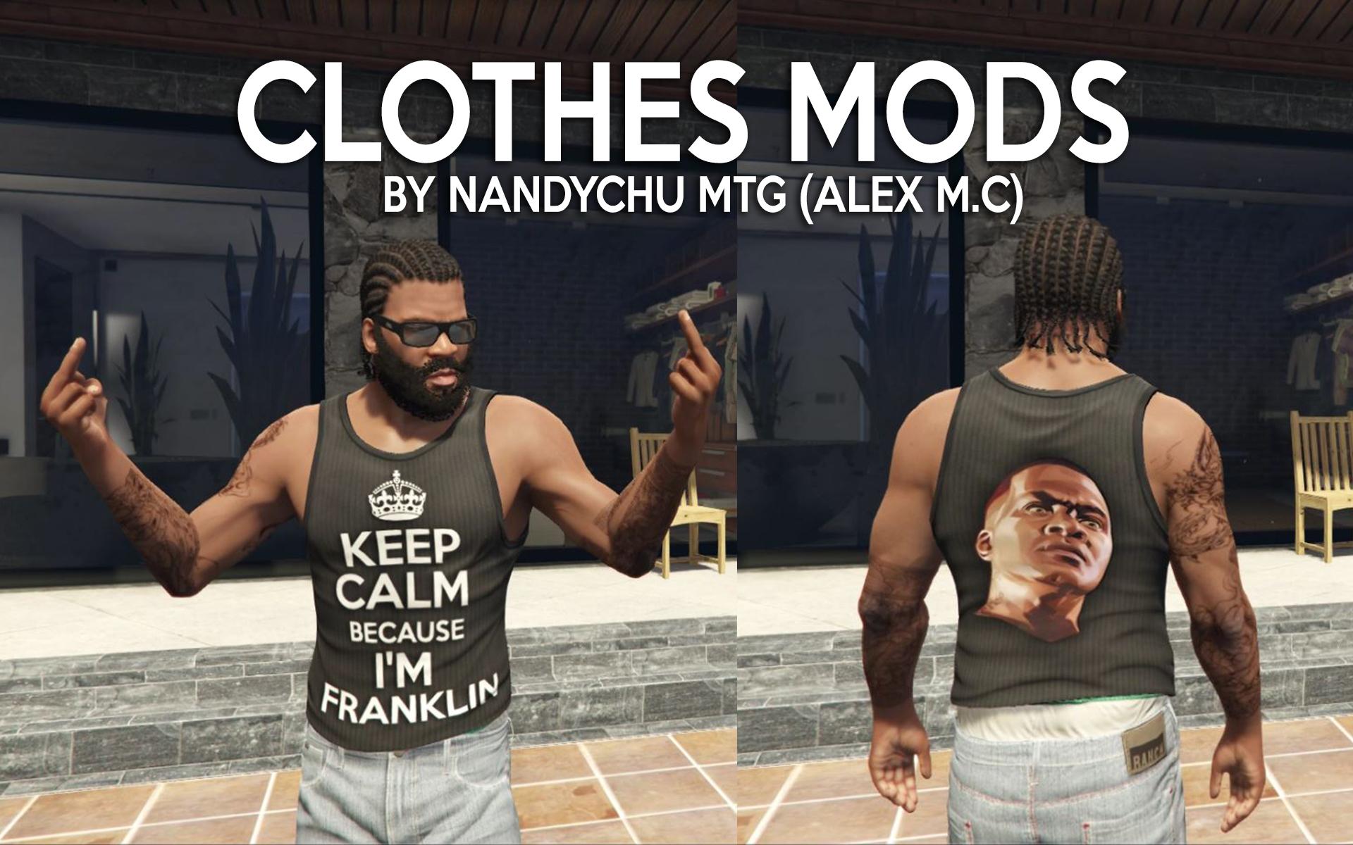 Keep Calm Because I'm Franklin Shirt - GTA5-Mods.com