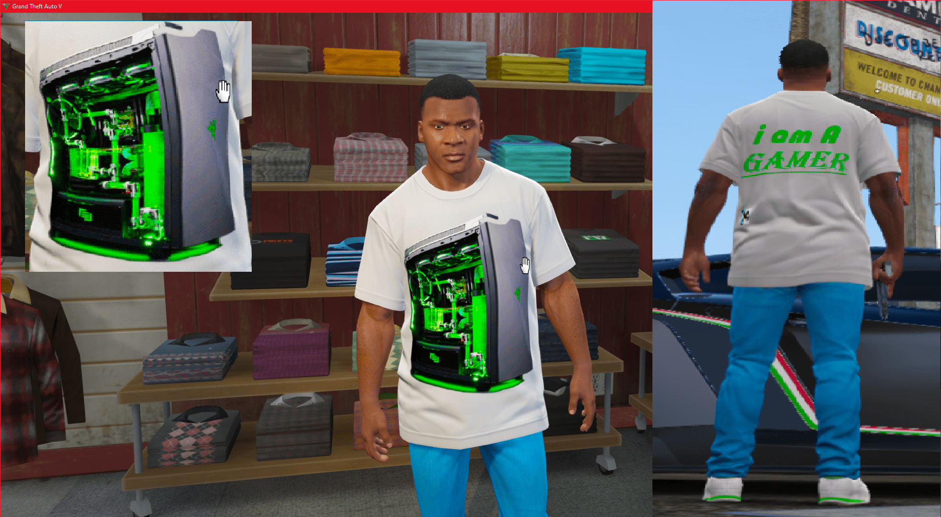 Fight Club T-Shirt For Michael - GTA5-Mods.com