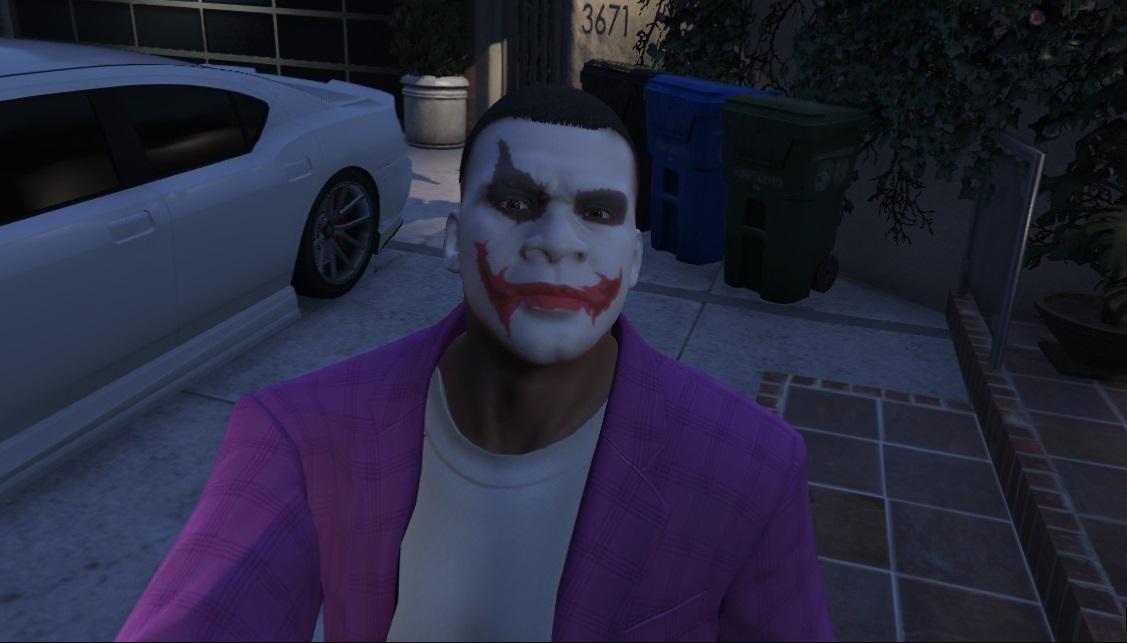 Franklin Joker Face - GTA5-Mods.com