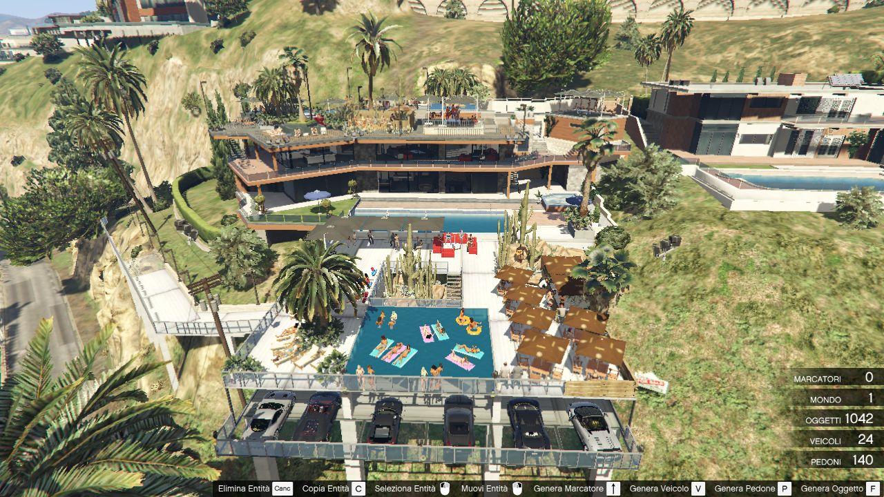 Franklin's Garage 4 + Party Terrace [Map Editor / SPG] - GTA5-Mods.com