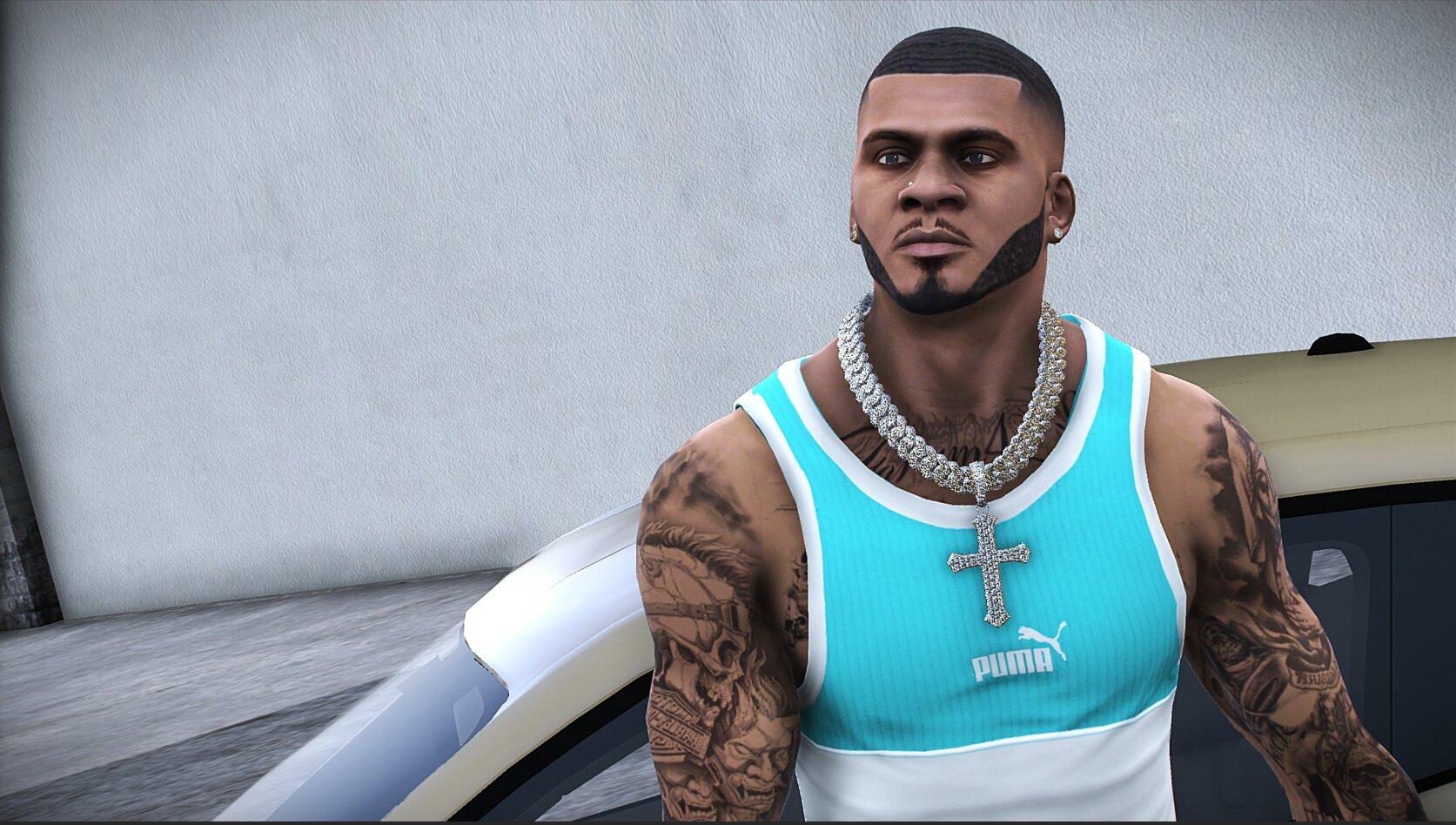 Franklin's New Face - GTA5-Mods.com