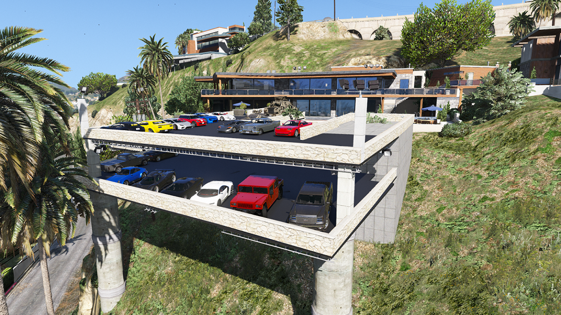 Franklin's New Garage [Map Editor / SPG] - GTA5-Mods.com