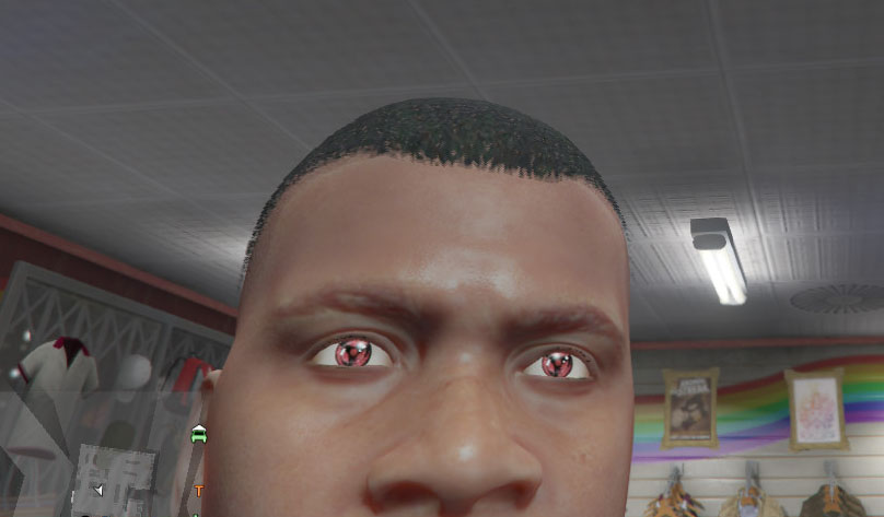 Franklin Mangekyou Sharingan Eyes Gta5 Modscom