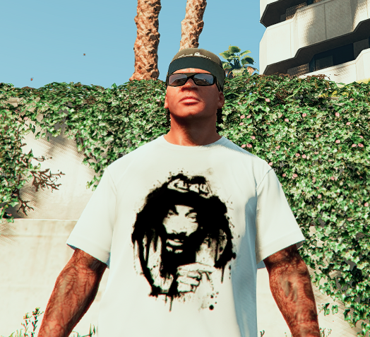 Franklin Snoop Dogg T-Shirt - GTA5-Mods.com