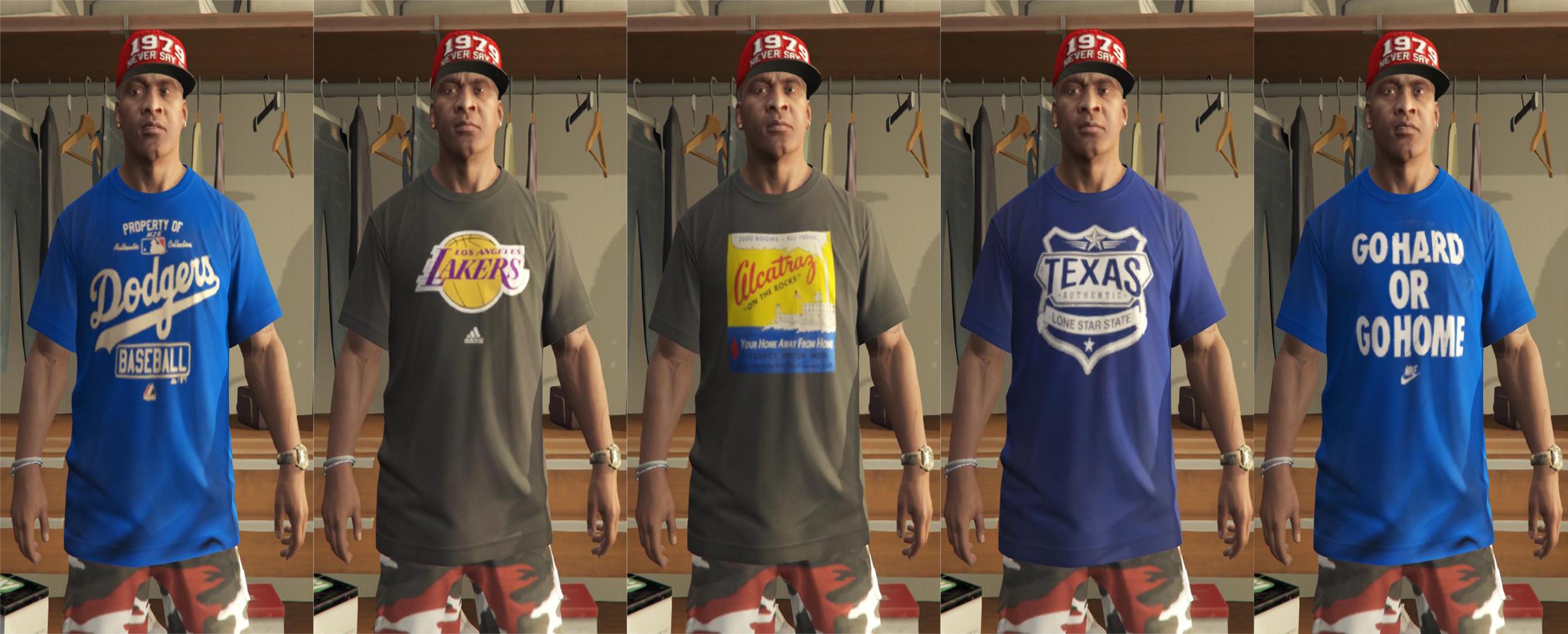 Franklin T-Shirt Pack - GTA5-Mods.com