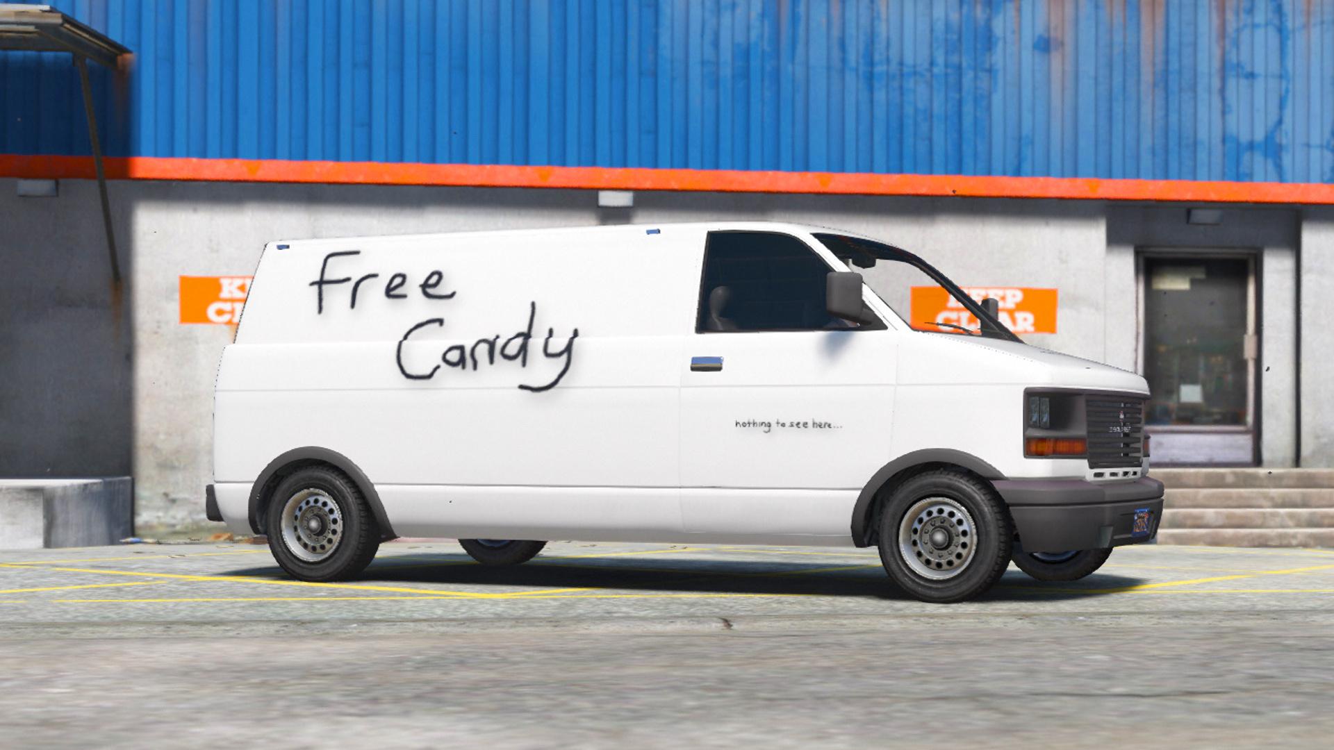 Eigenlijk borst dinsdag Free Candy" Van Skin - GTA5-Mods.com