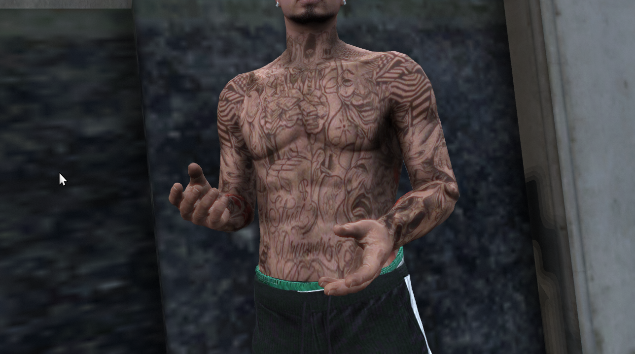 GTA 5 Player Mods - Tattoo 