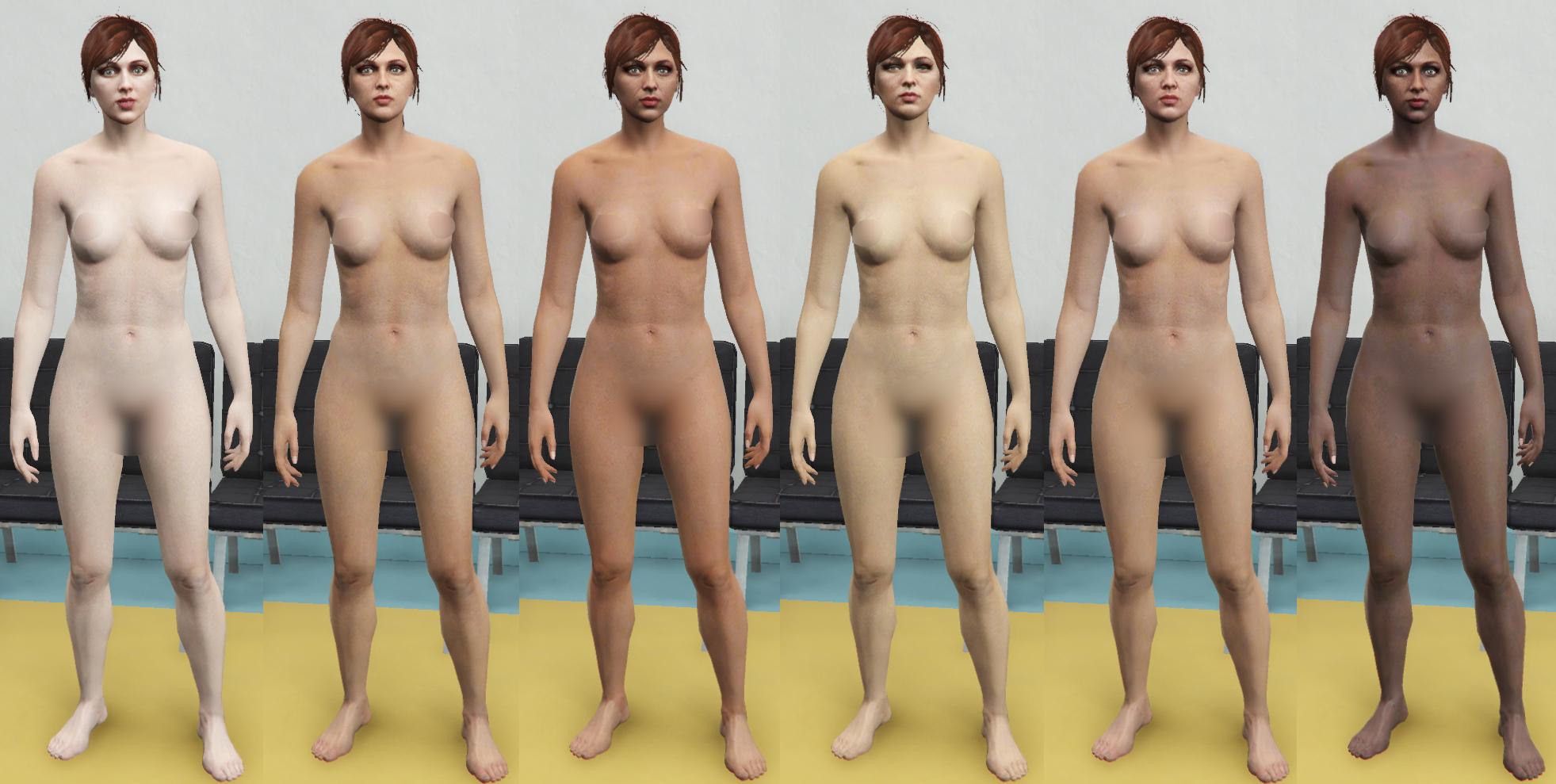 Nude Freemode female [OIV] - GTA5-Mods.com