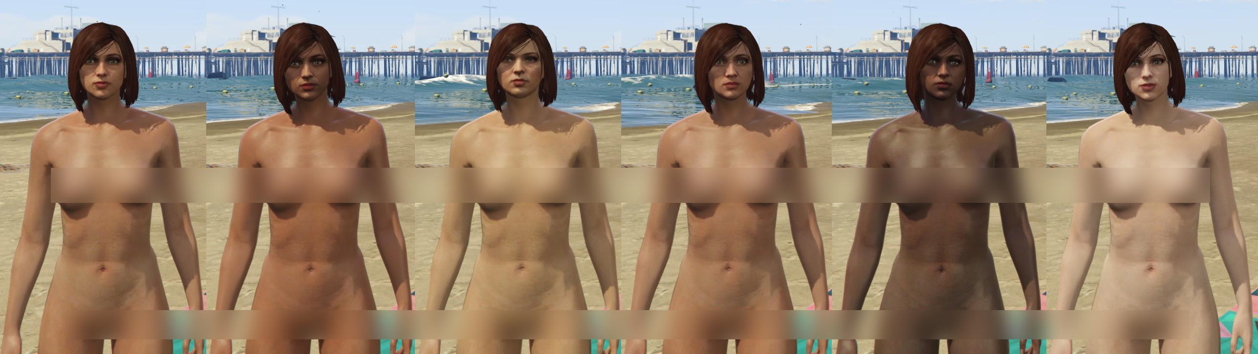 гта 5 голая девушка на пляже фото 27