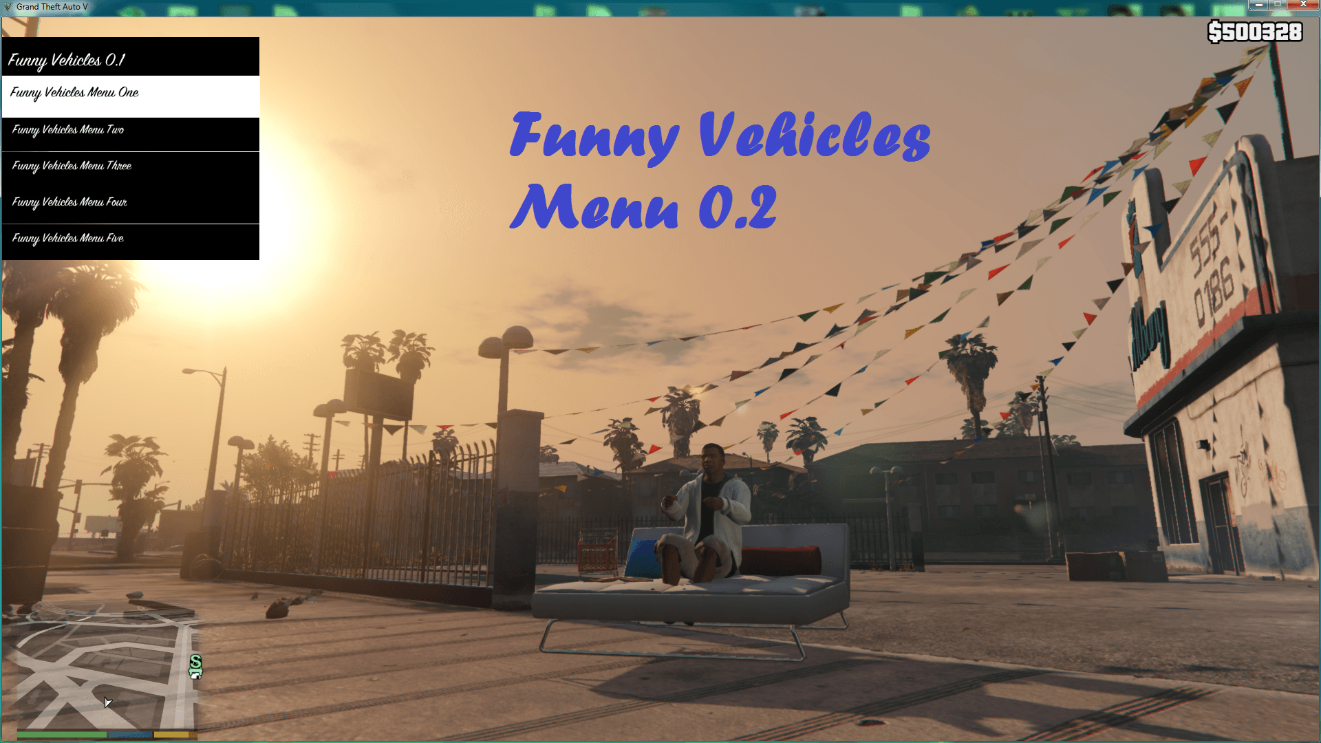 Funny Vehicle Menu 