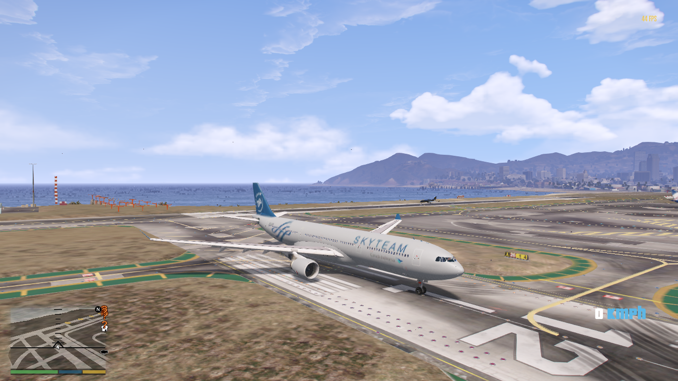 Garuda Indonesia Skyteam Livery For Airbus A330 300 Pk Gpr Gta5 Mods Com