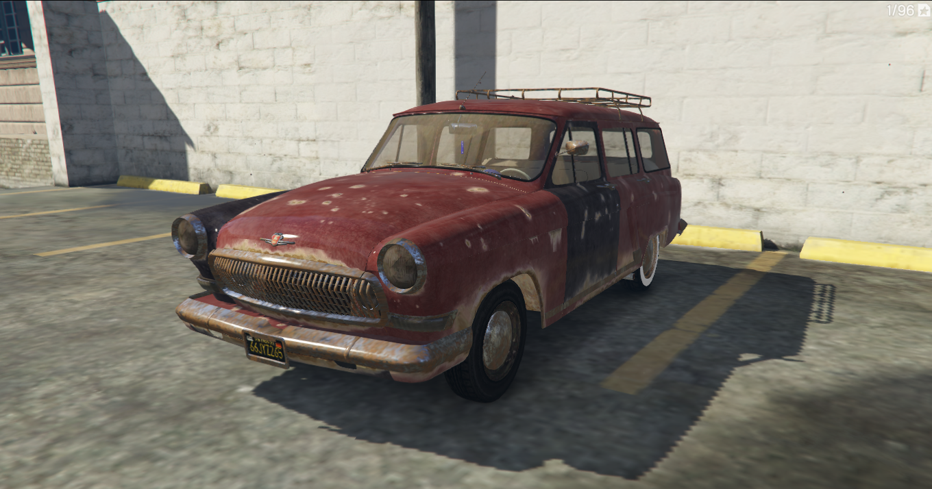 GAZ-22(RUSTY) - GTA5-Mods.com