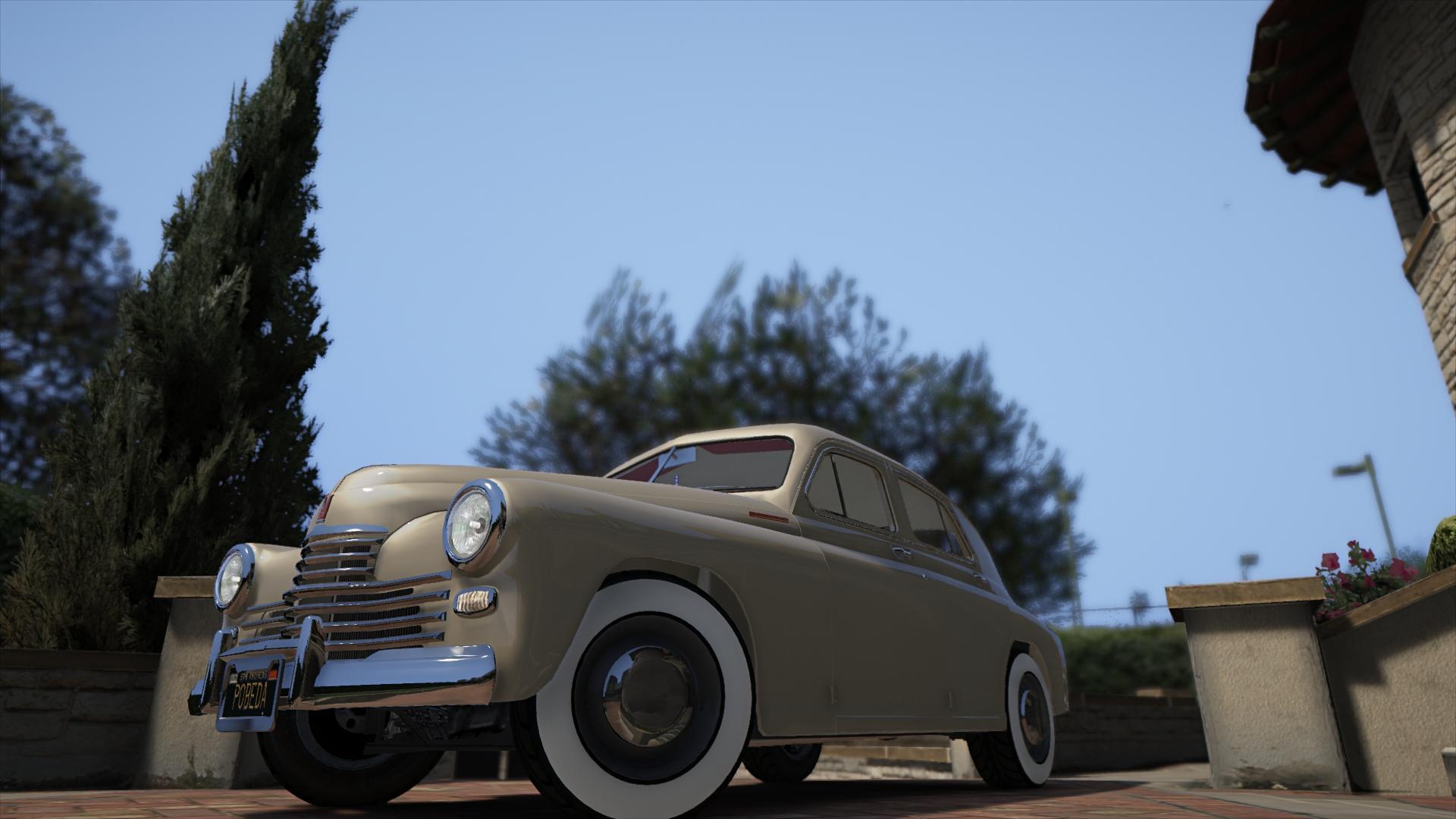 GAZ M-20 POBEDA BY AKROM Add-On - GTA5-Mods.com