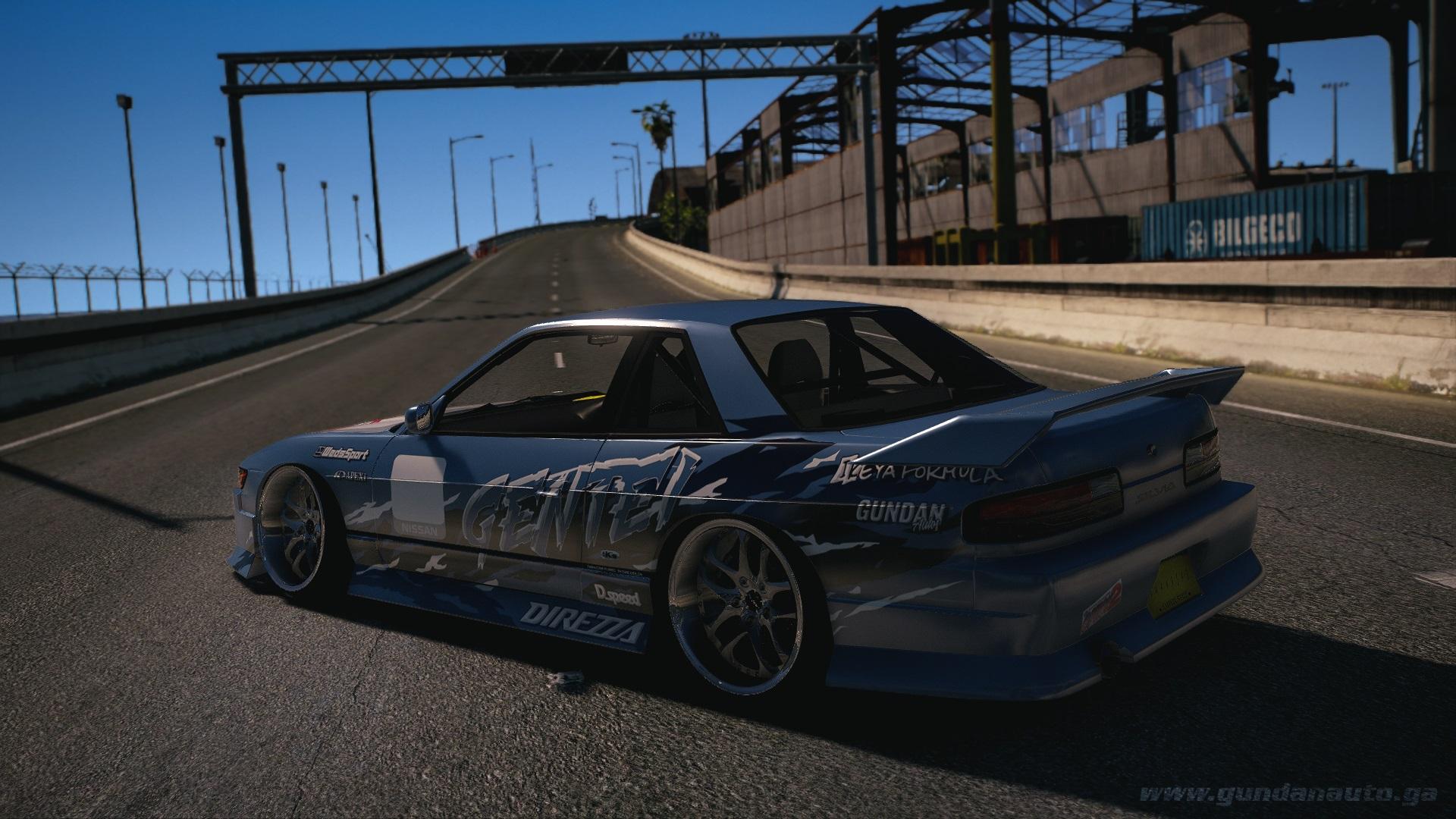 Gentei 限定 Official Team Livery - Nissan Silvia S13 - GTA5-Mods.com