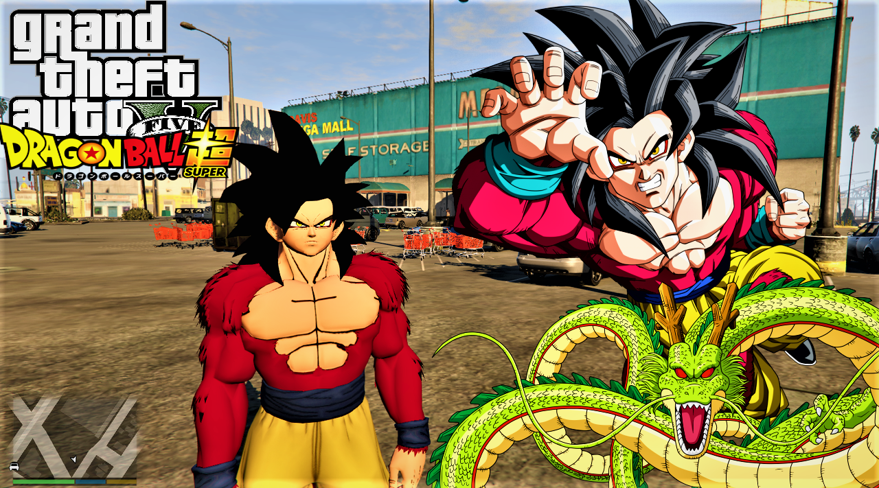 Goku Super Saiyan 4 /SSJ4 Goku From Dragon Ball [Add-On Ped] 