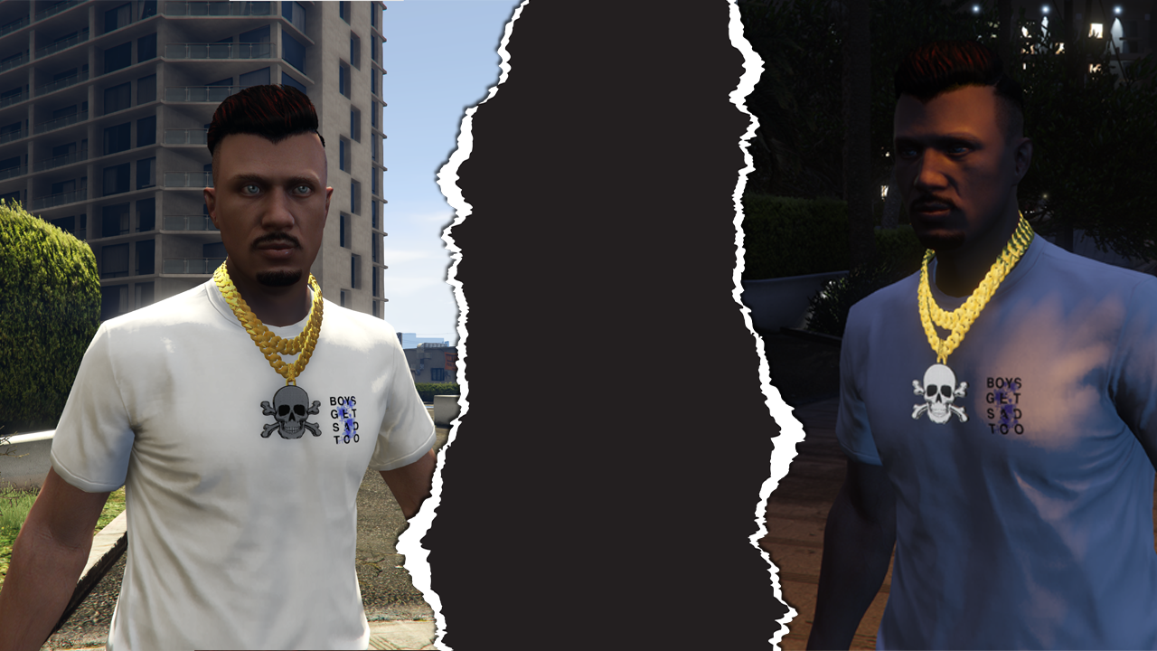 Gold Skull Chain For MP Male [SP/Fivem Ready] - GTA5-Mods.com