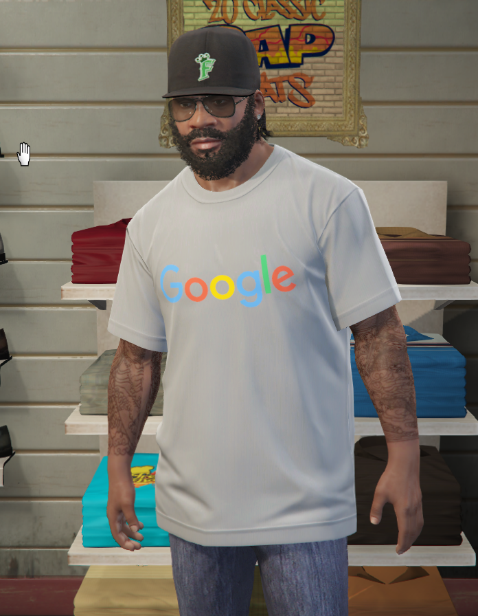 Google chrome outlet shirt