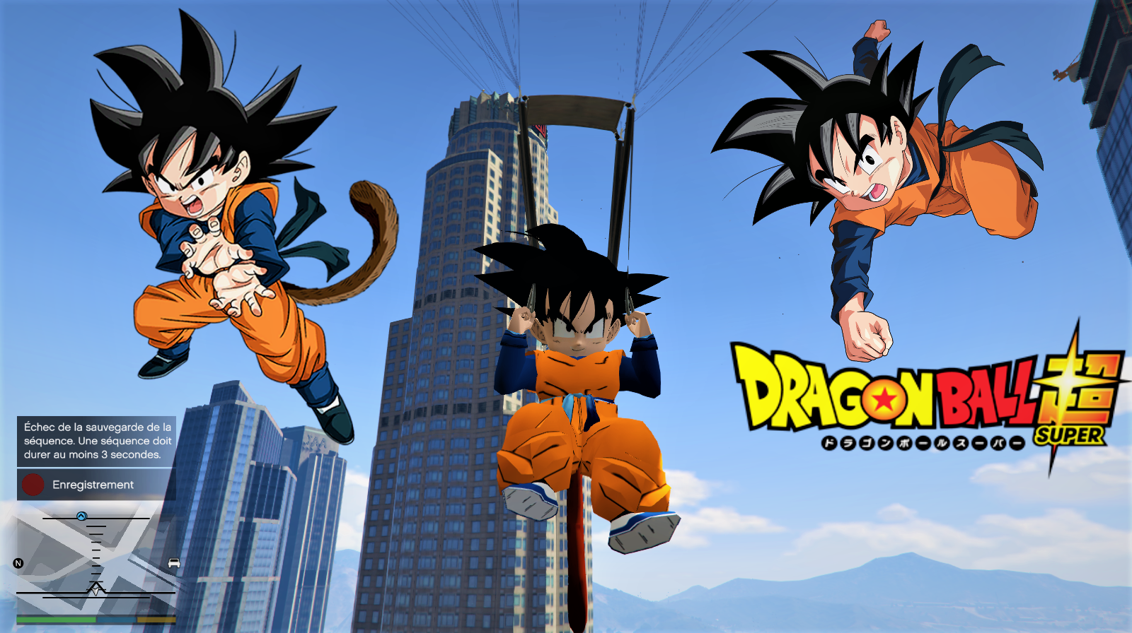 Goten But He Has Tail / Goten With a Tail Dragon Ball [Add-On Ped] -  