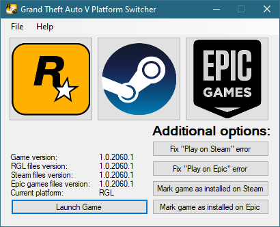 Rockstar Games Launcher: We install it on Windows so you don't