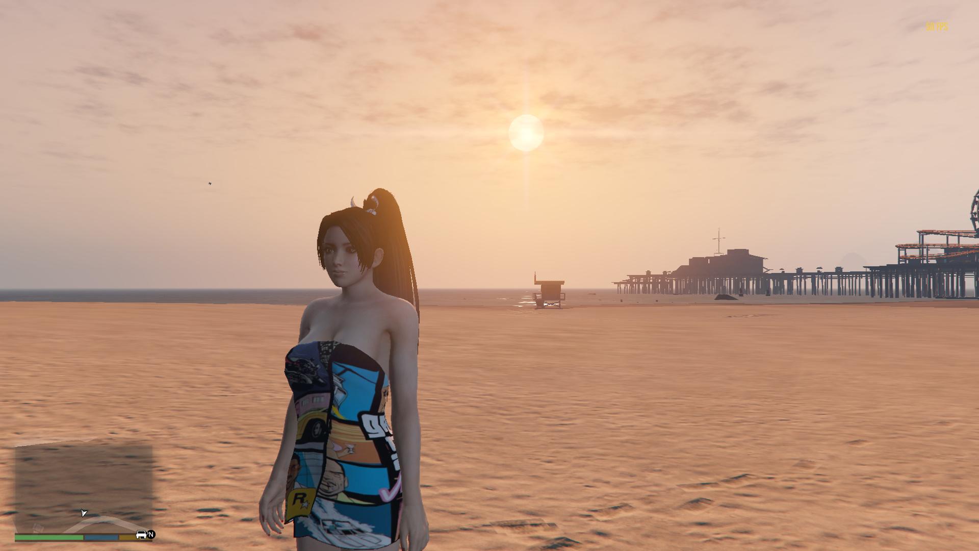 Grand Theft Auto Vice City Towel for Mai Shiranui - GTA5-Mods.com