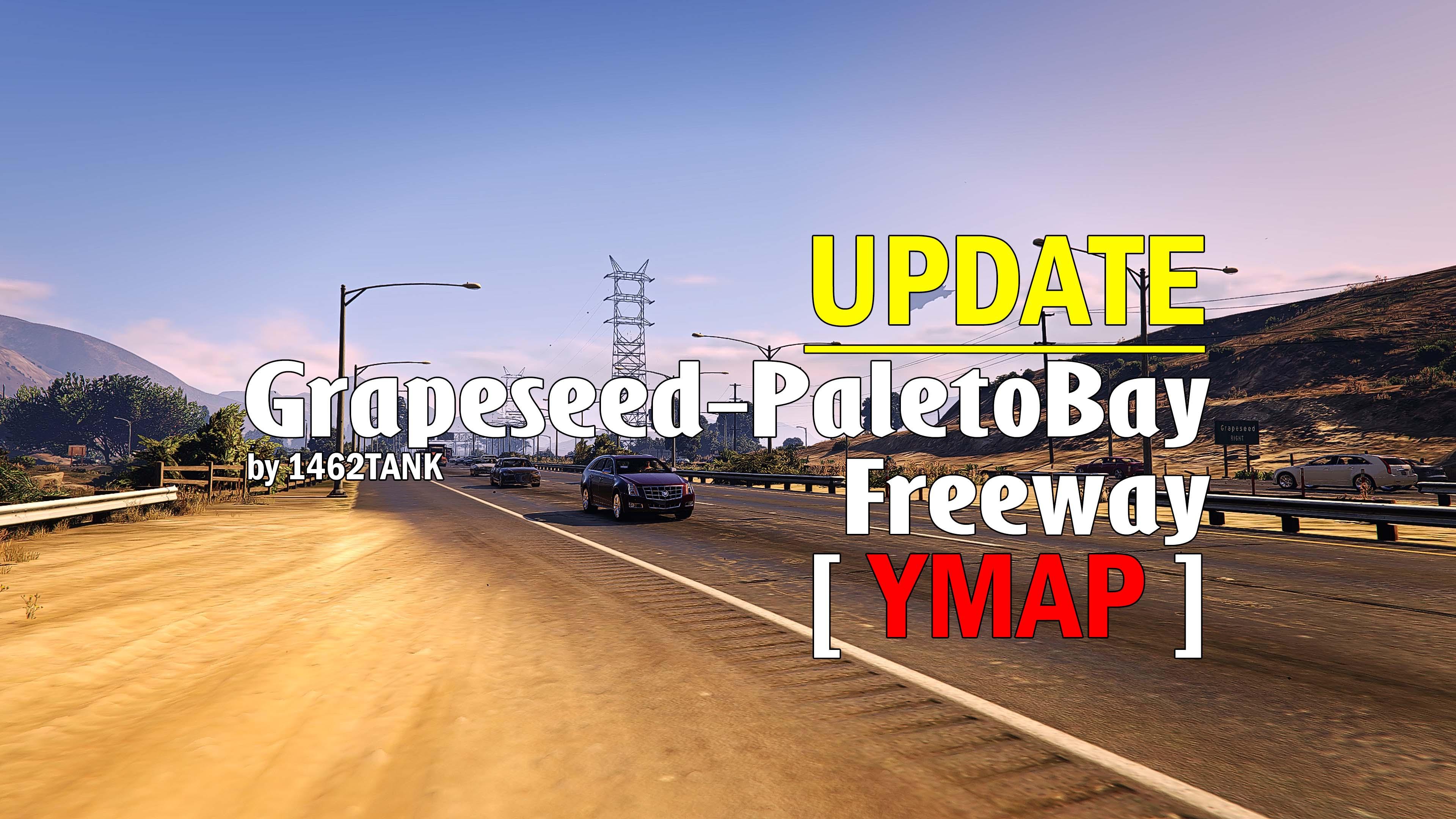 Grapeseed to PaletoBay Freeway Update [ Add-on / YMAP ] - GTA5-Mods.com