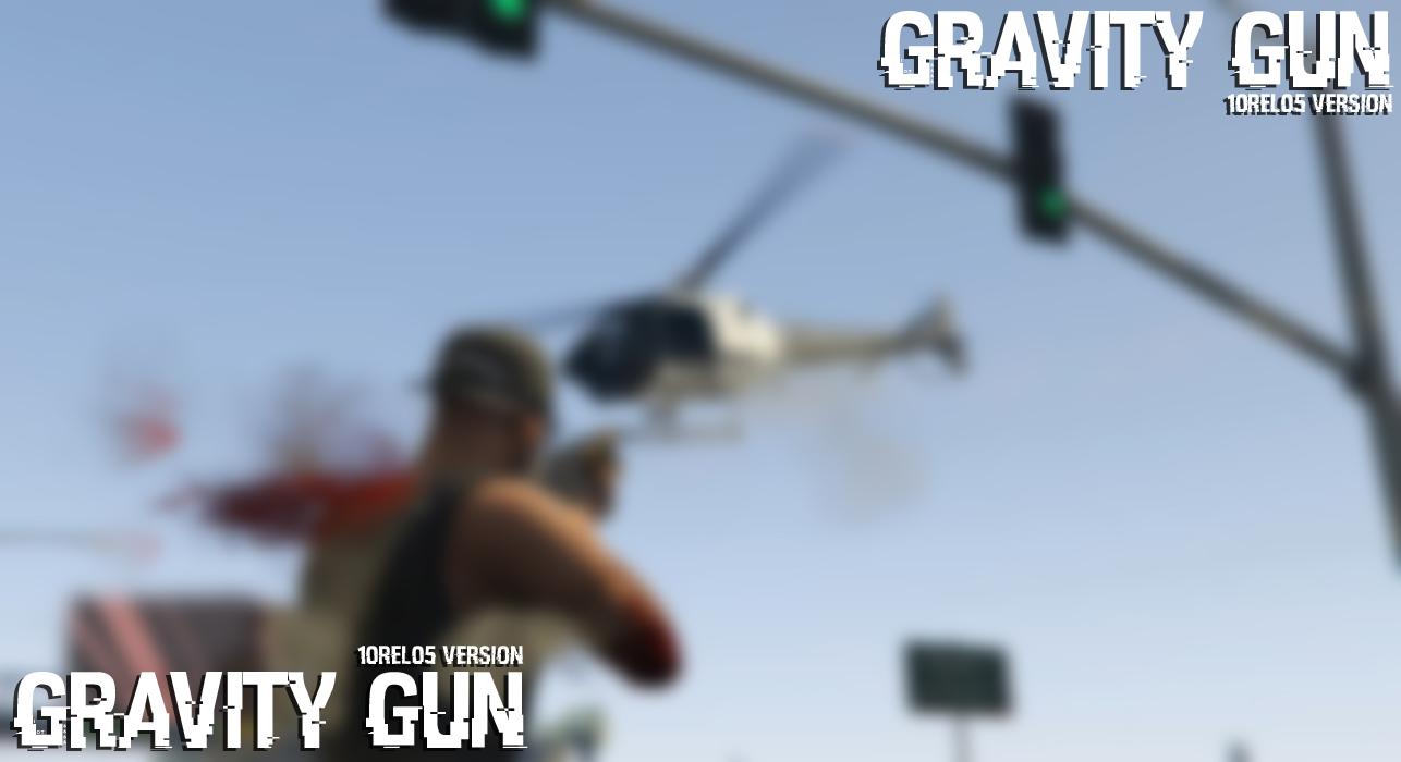 GTA 5 PC Mod Lets You Throw Cars Around With a Gravity Gun