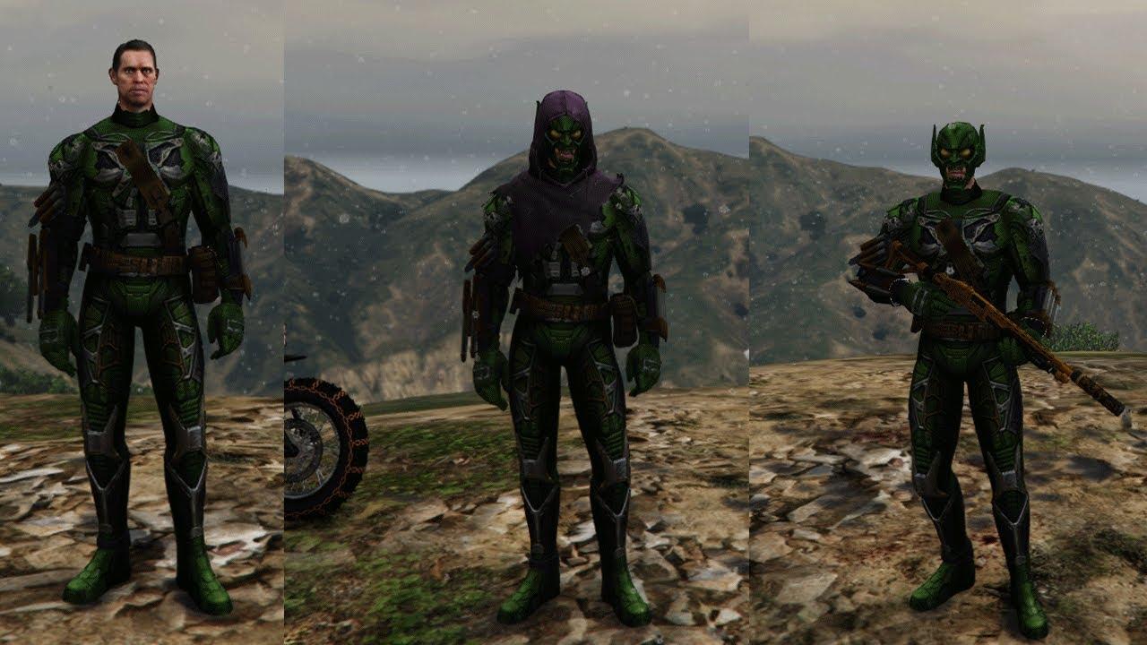 Green Goblin Willem Dafoe [Add-On Ped / FiveM] - GTA5-Mods.com