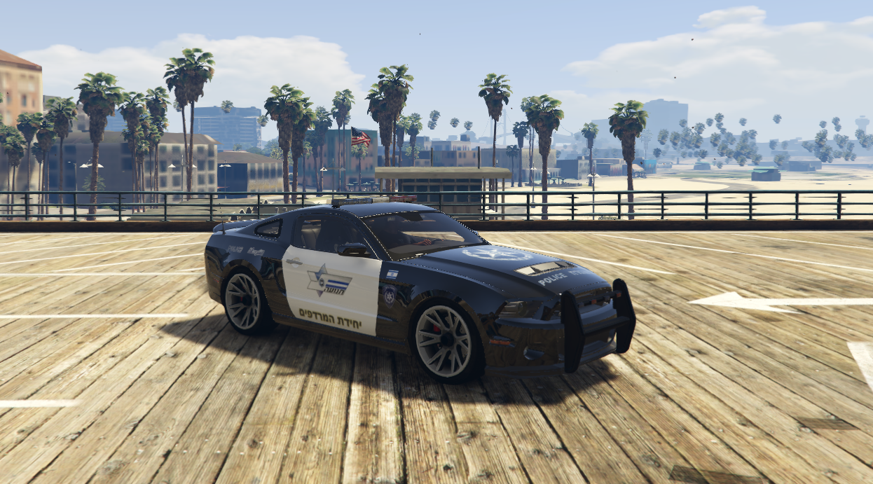 Ford Mustang gt 500 Police NFS